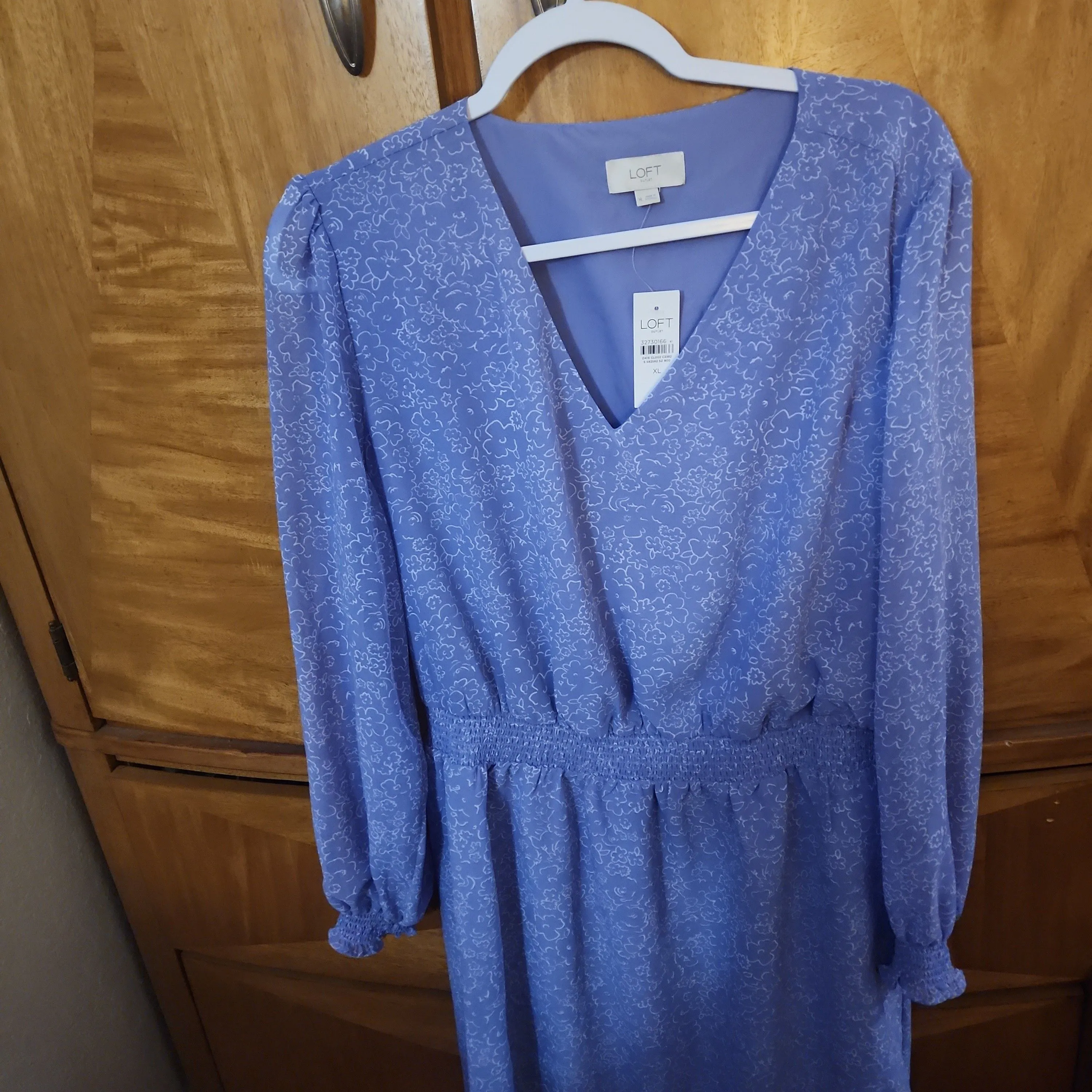 Loft Purple Floral Dress, Size XL  Whatnot: Shop, Sell, Connect