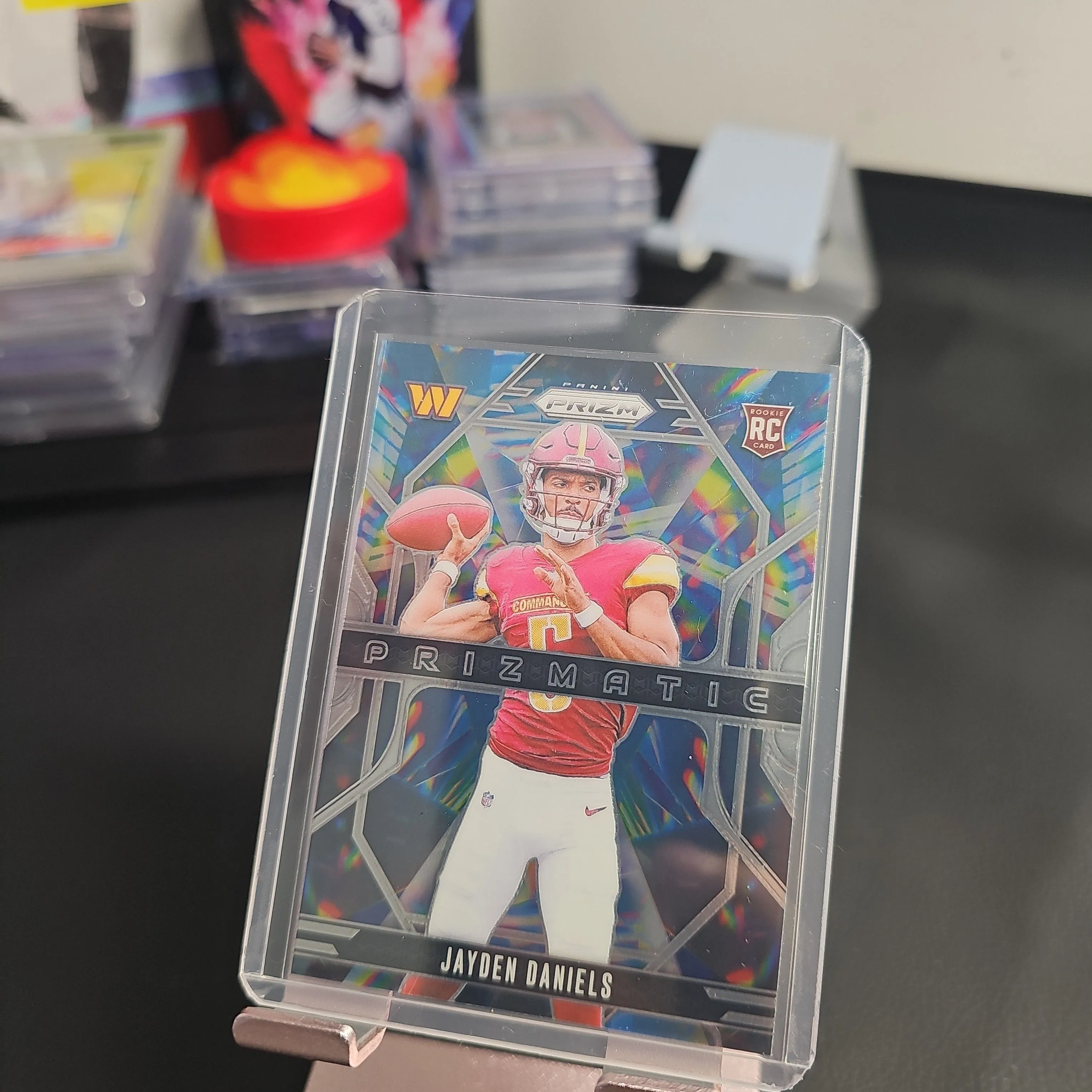 Product image for 🔥🔥Jayden Daniels Prismatic (RC) 2024 Panini Prizm Commanders Rookie Mint🔥🔥