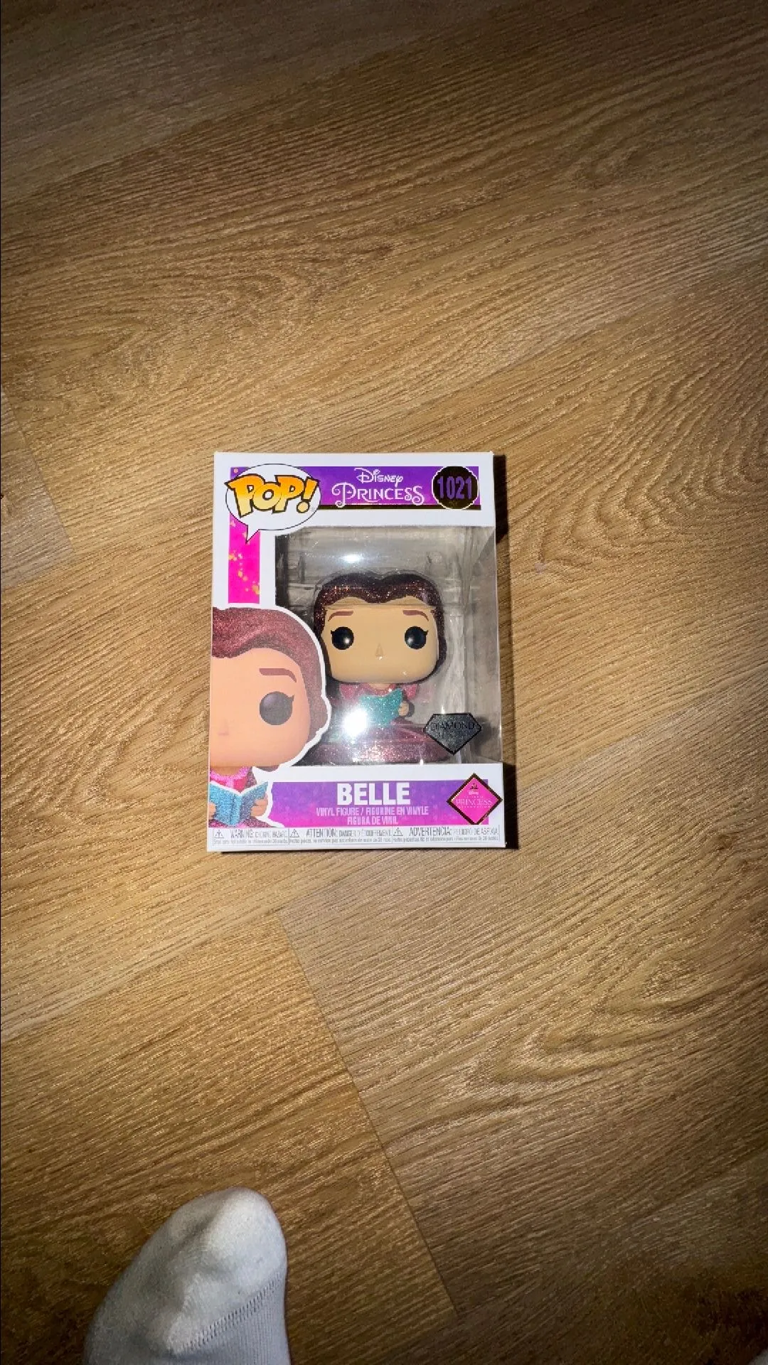Product image for Disney Funko Pop Belle 1021 Diamond Collection Princess Beauty & The Beast