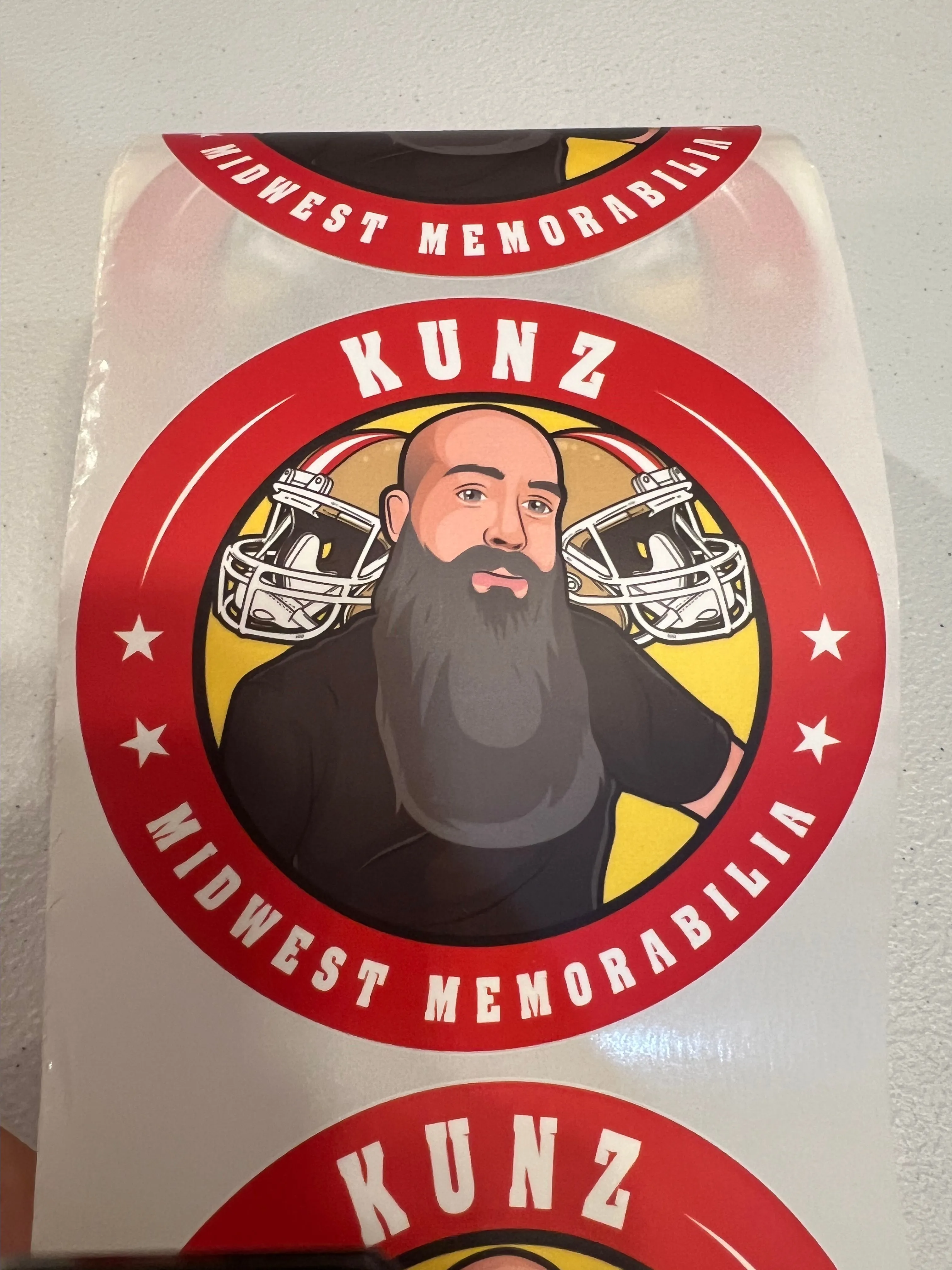Product image for 1.5" KunzMWM Sticker
