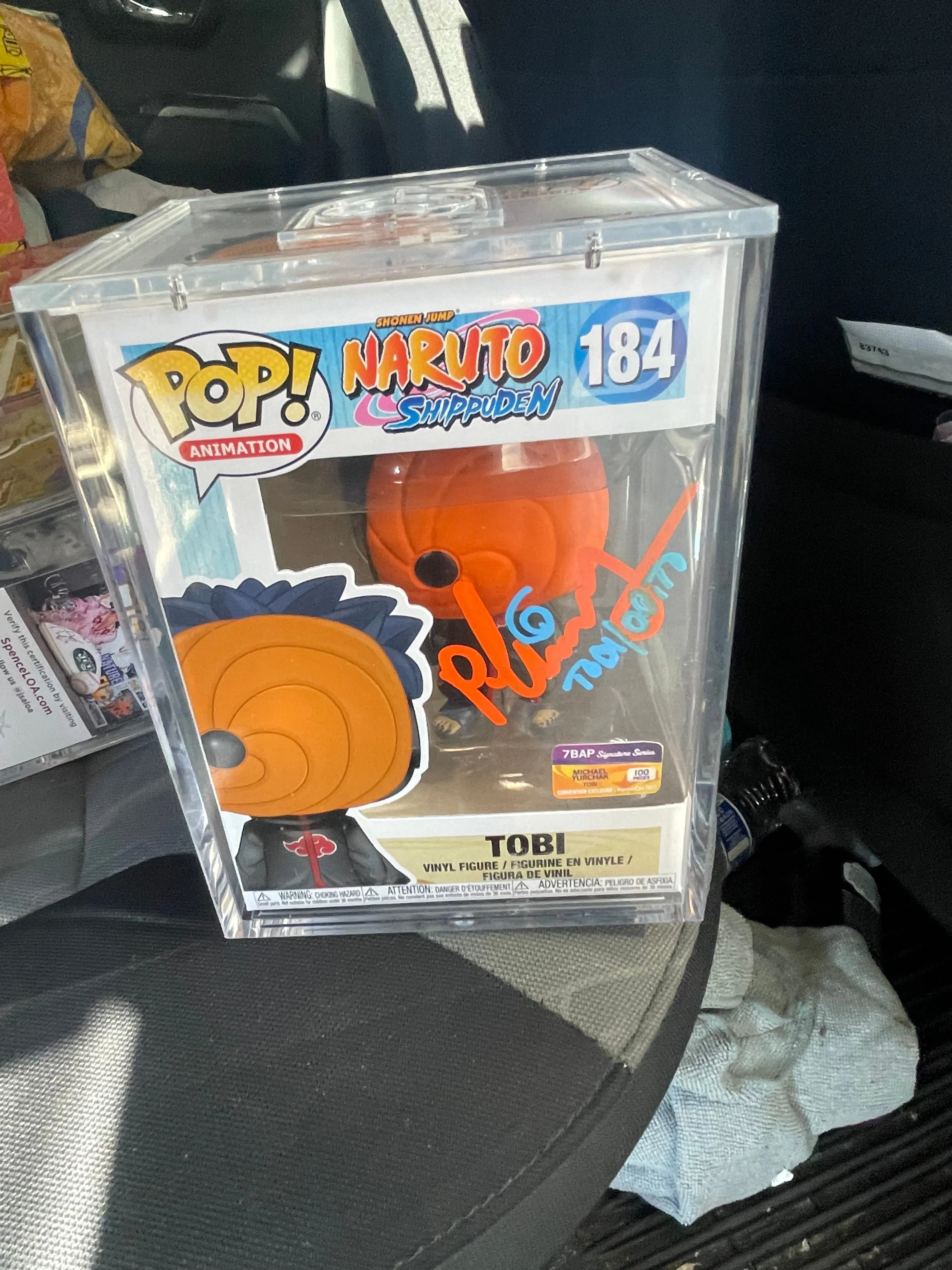 Product image for Tobi signed Funko by voice actor