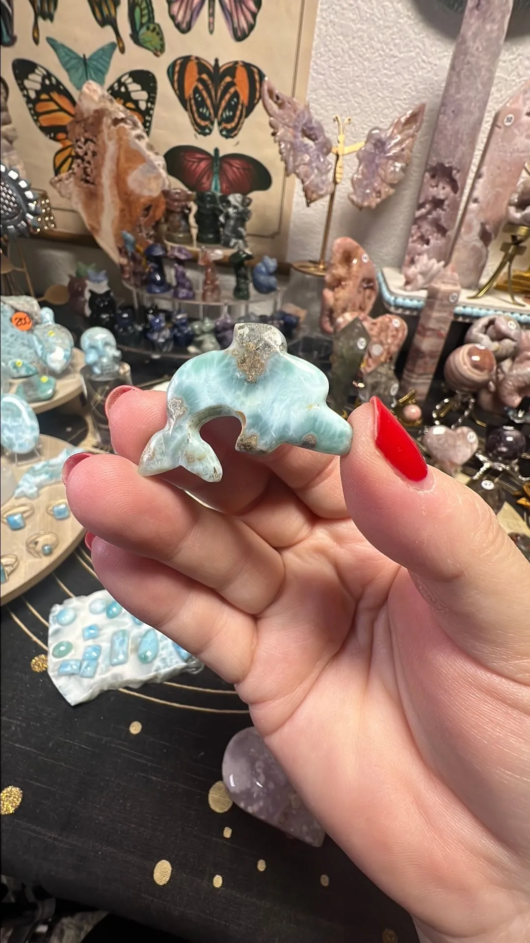 Product image for !! Flash Sale Was $50!!  Larimar Dolphin