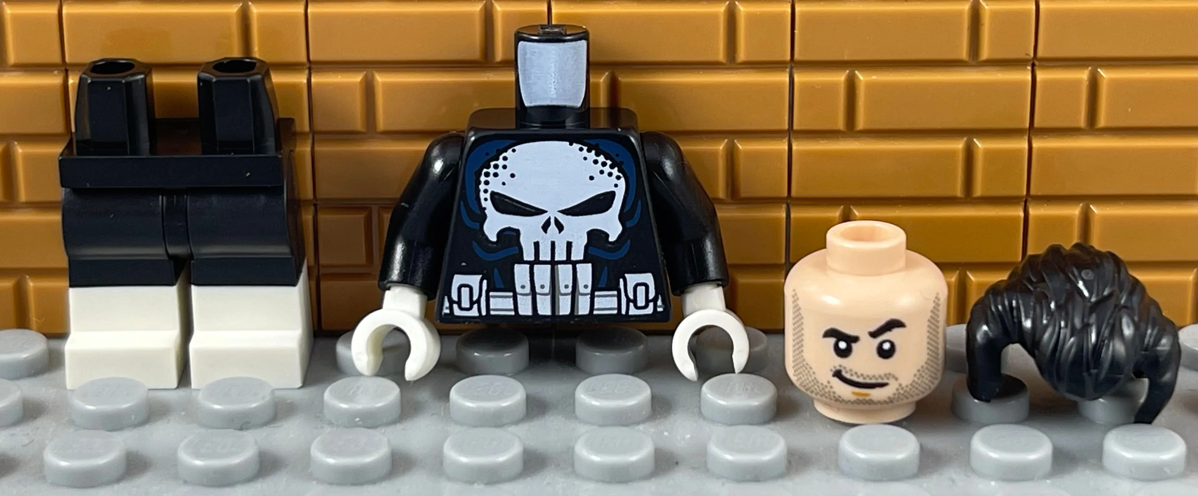 LEGO Marvel Super Heroes PUNISHER FRANK CASTLE Minifigure New Unassembled ·  Whatnot: Shop, Sell, Connect, image size:3838x1590