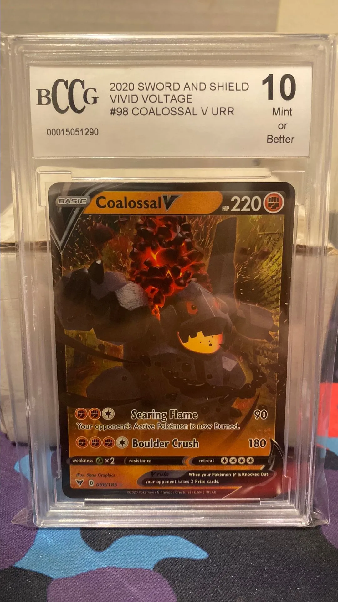 coalossal v pokemon card value Amazon.com: Pokemon - Coalossal V 173/185 - Vivid Voltage