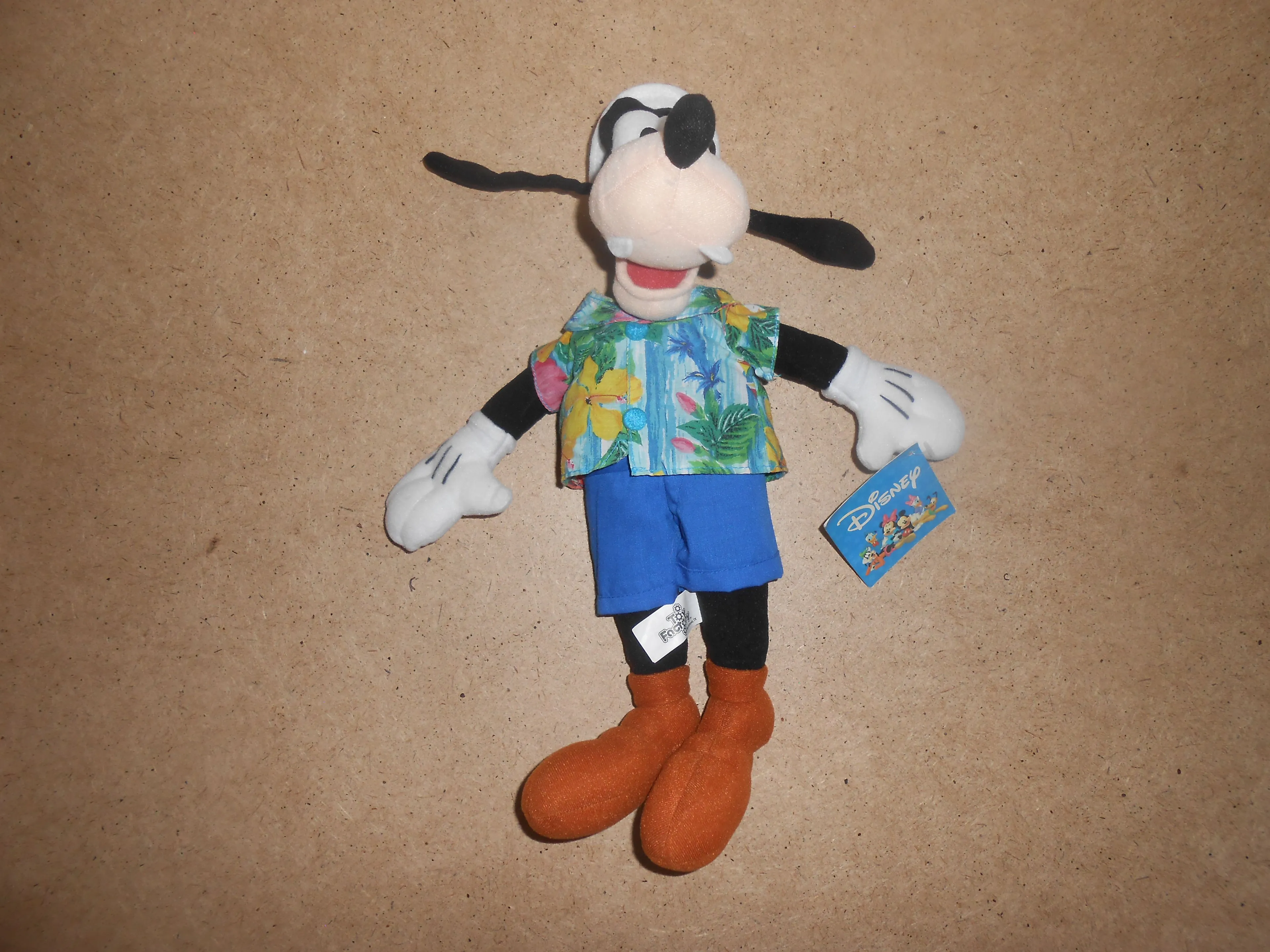 Product image for Disney 12" Goofy Boater Beach Hawaiian Shirt Plush Toy Factory