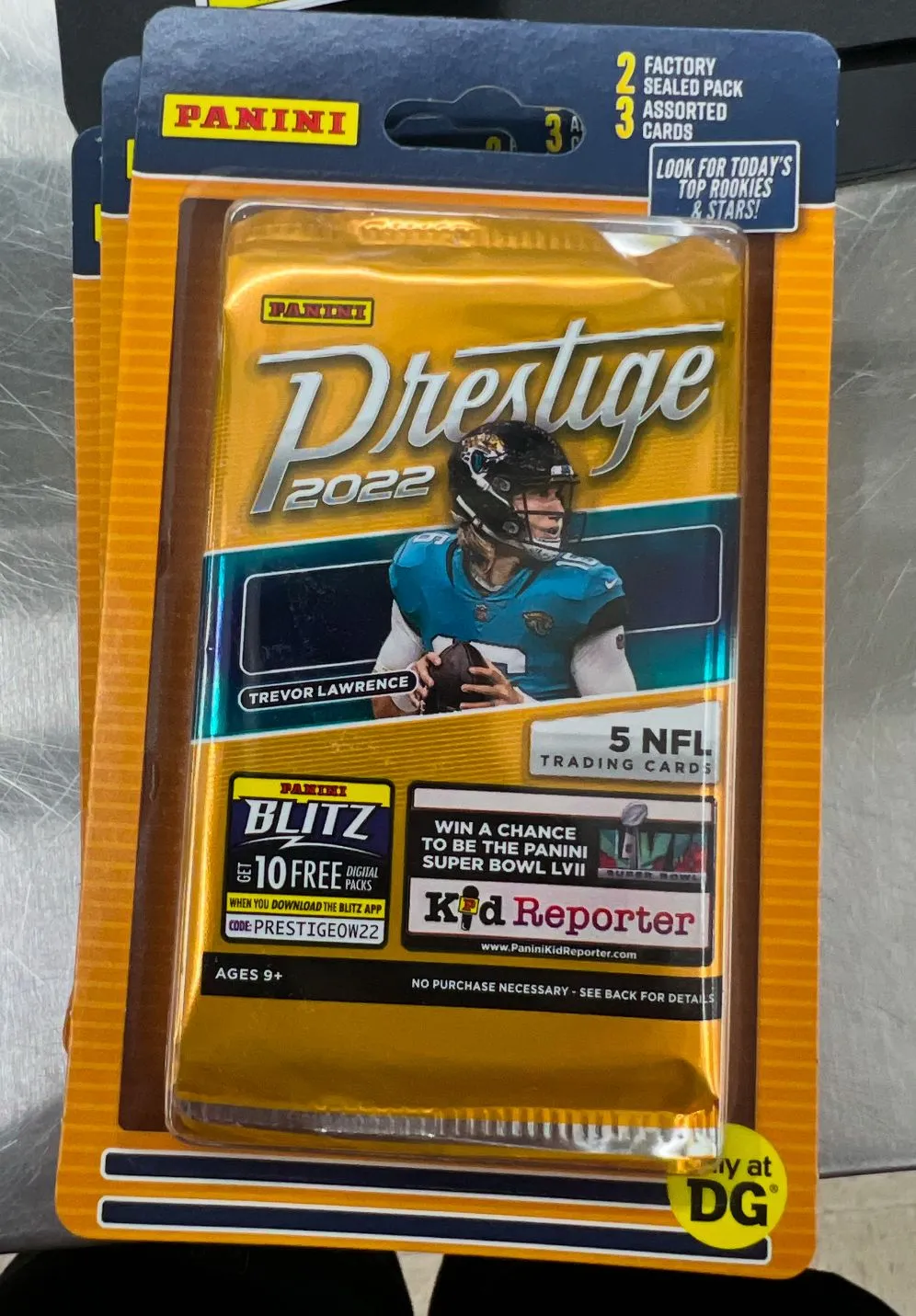 Product image for 2022 Prestige 2 pack / 3 card