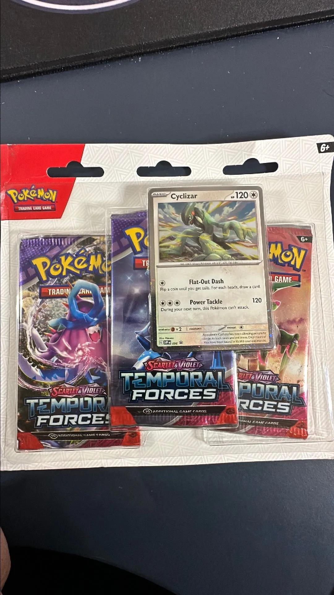 Product image for Temporal forces triple blister