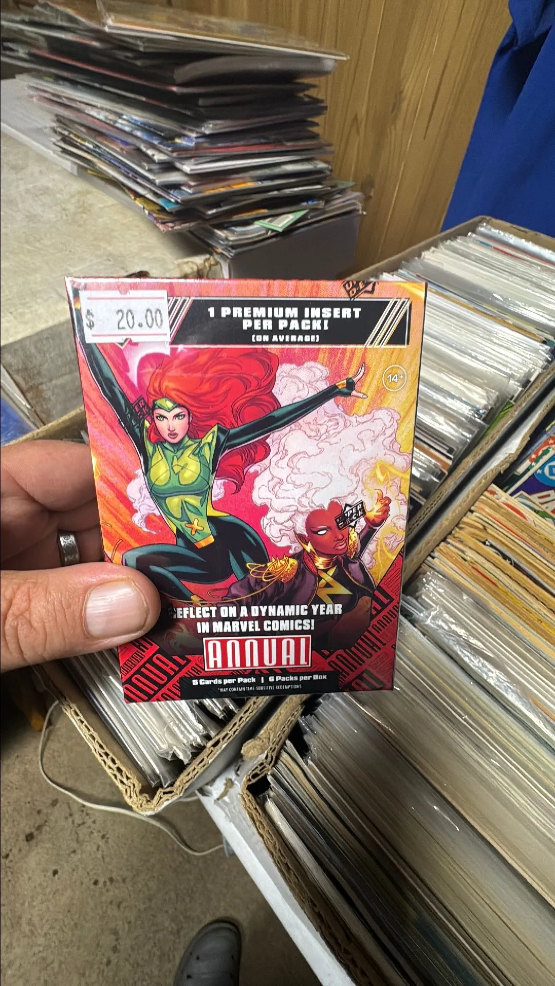 Product image for Upper deck marvel annual box