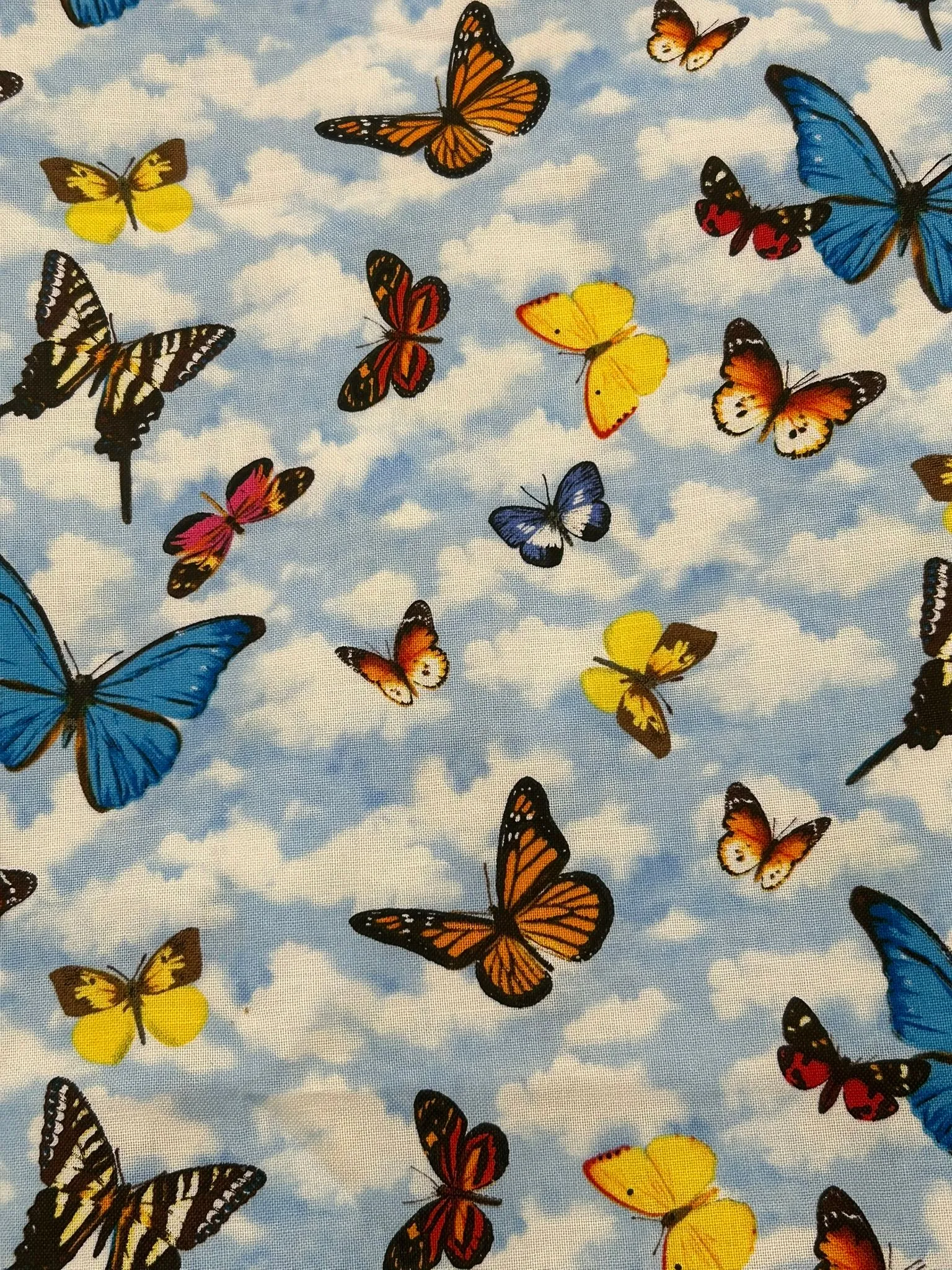 Product image for Last One-Elizabeth Studio Butterflies- By the Yard