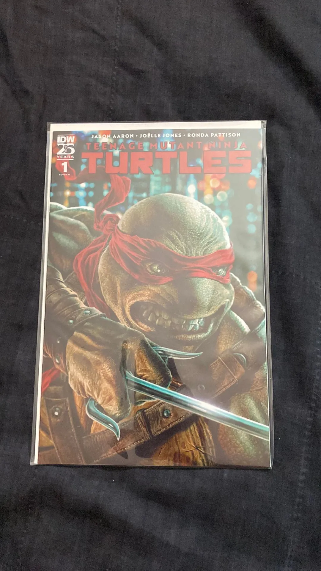 Product image for 🔑TMNT #1 1:75 LEE BERMEJO Incentive Variant Cover