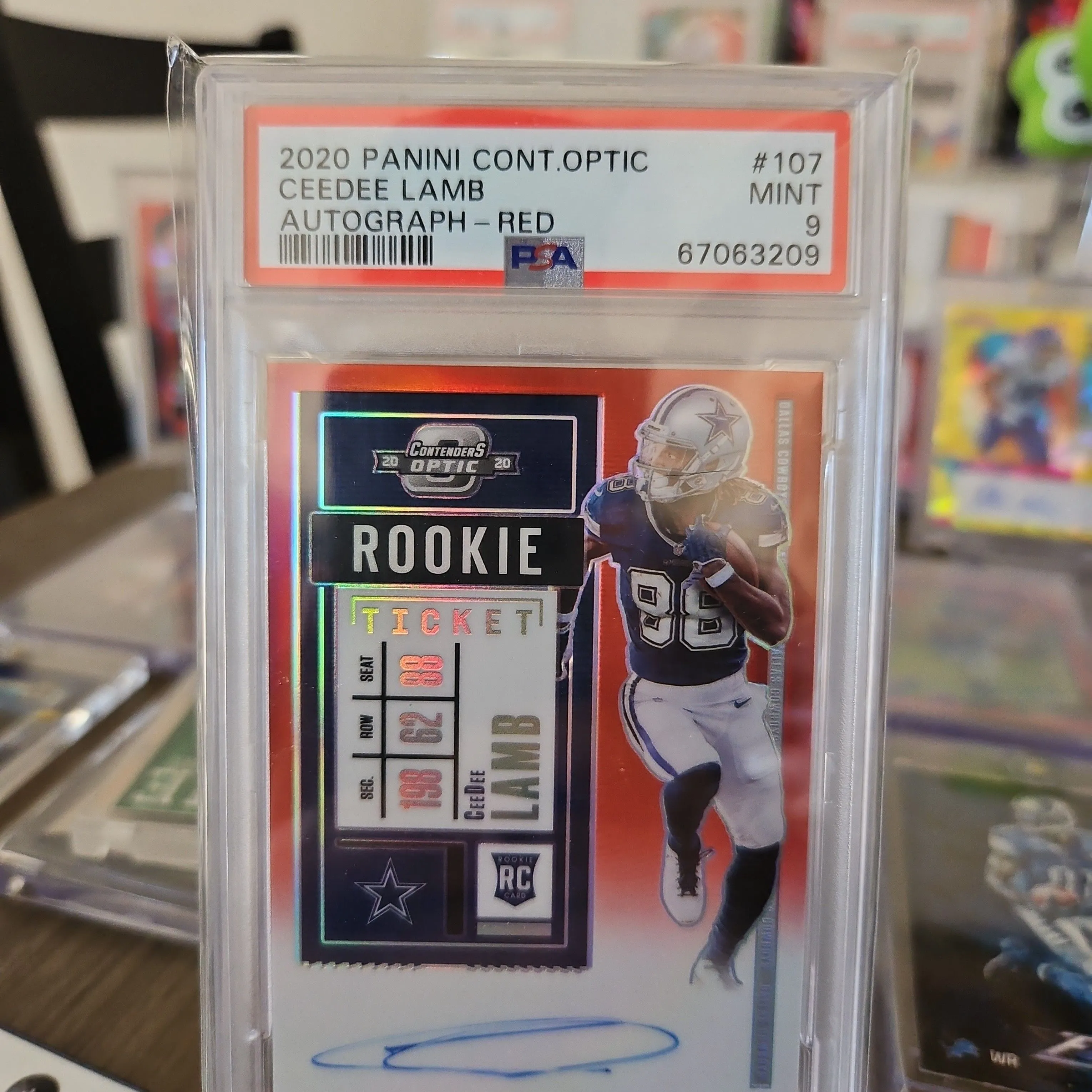 Product image for 2020 Ceedee Lamb Rookie Auto
