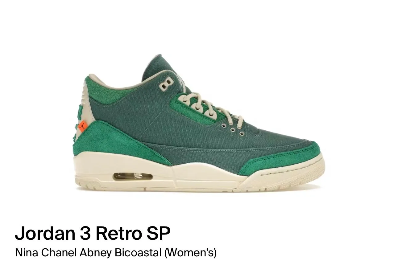 Product image for Jordan 3 Retro SP Nina Chanel Abney Bicoastal 15.5W