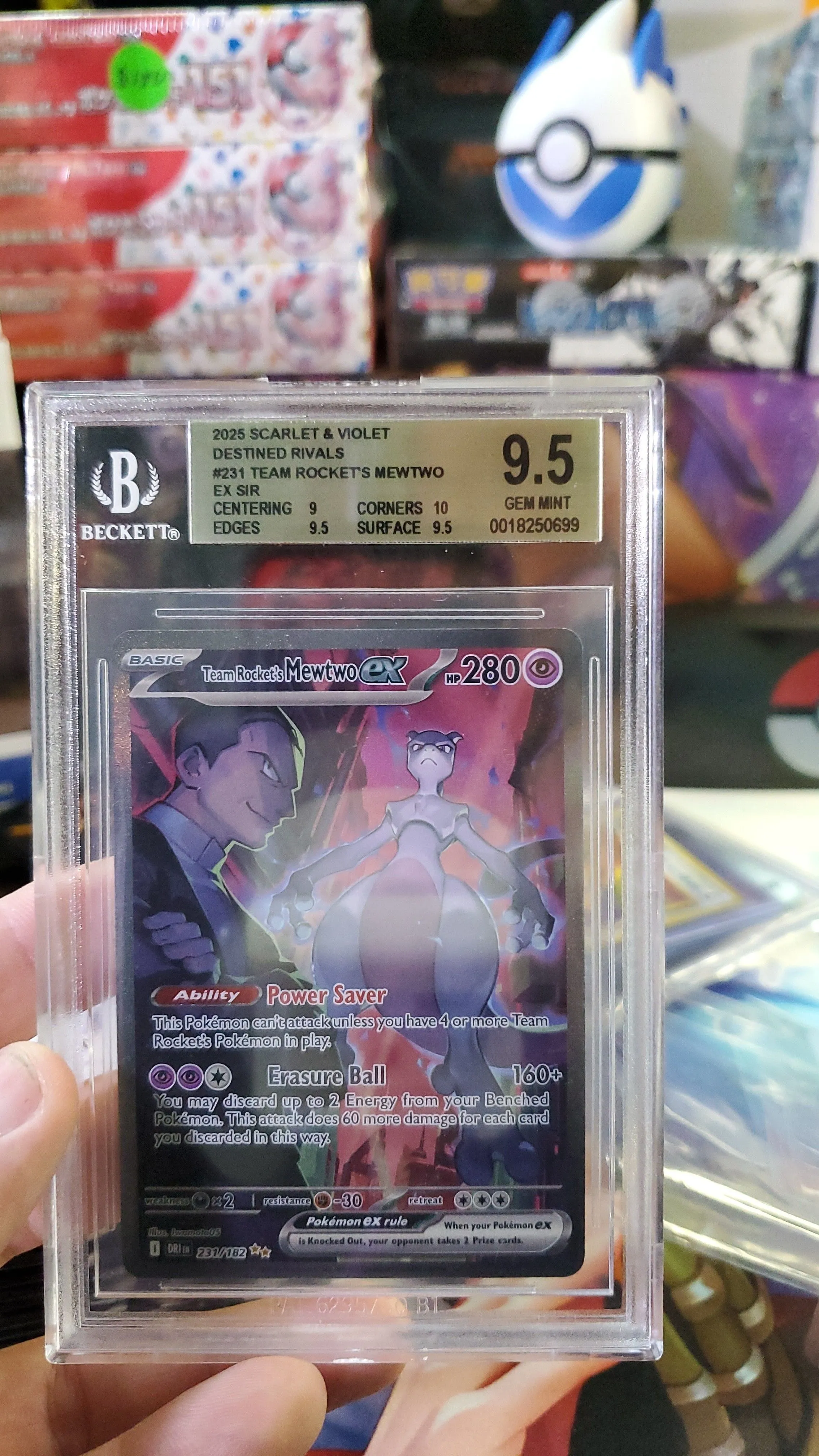 Product image for mewtwo  ex 231/182