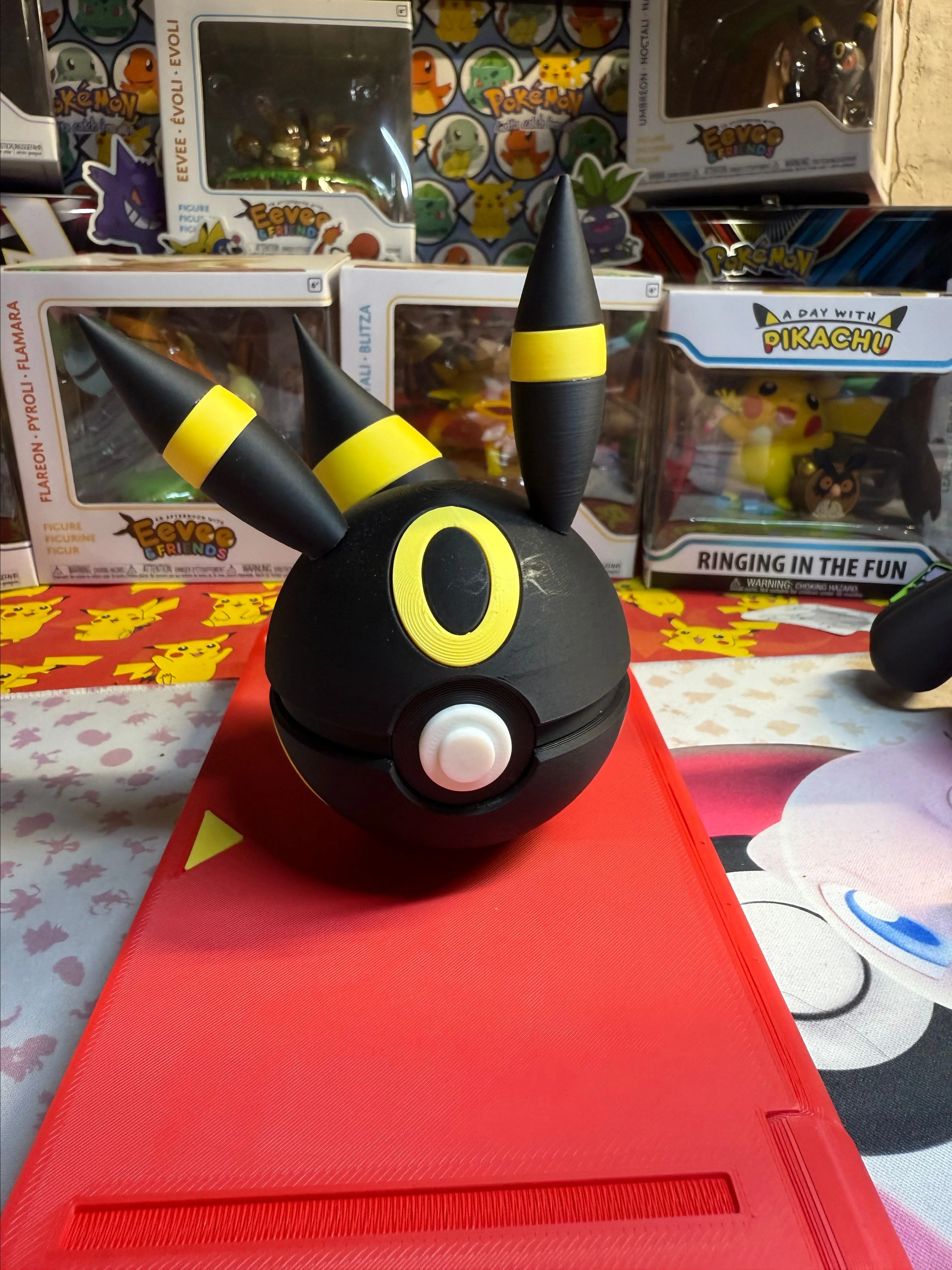 Product image for Umbreon 3D Printed Pokeball