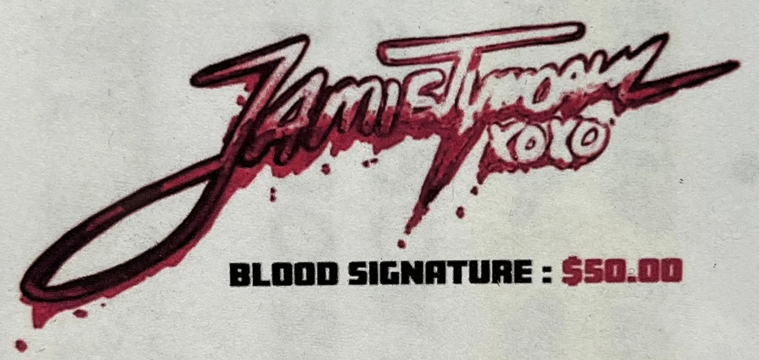 Product image for Blood signature
