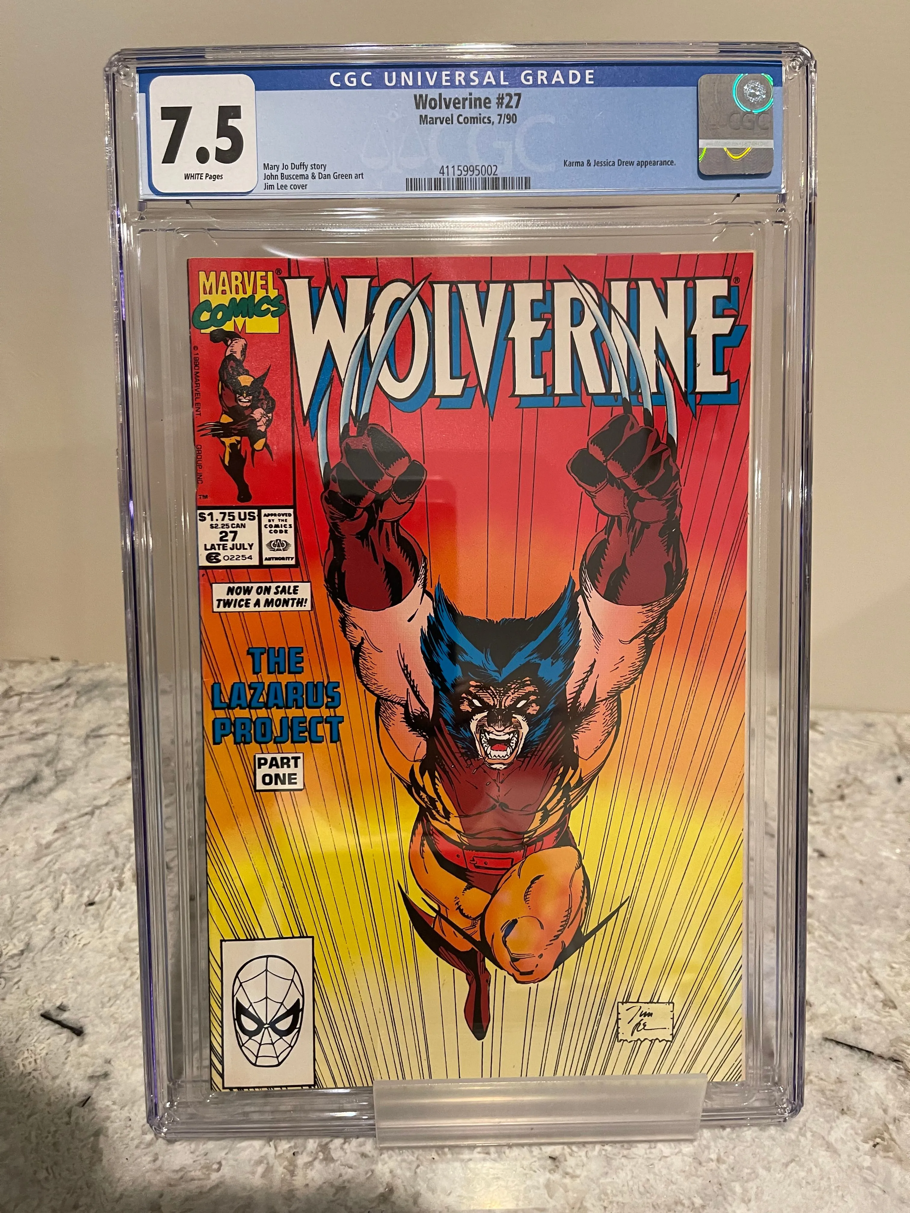 Product image for Wolverine #27 - CGC 7.5