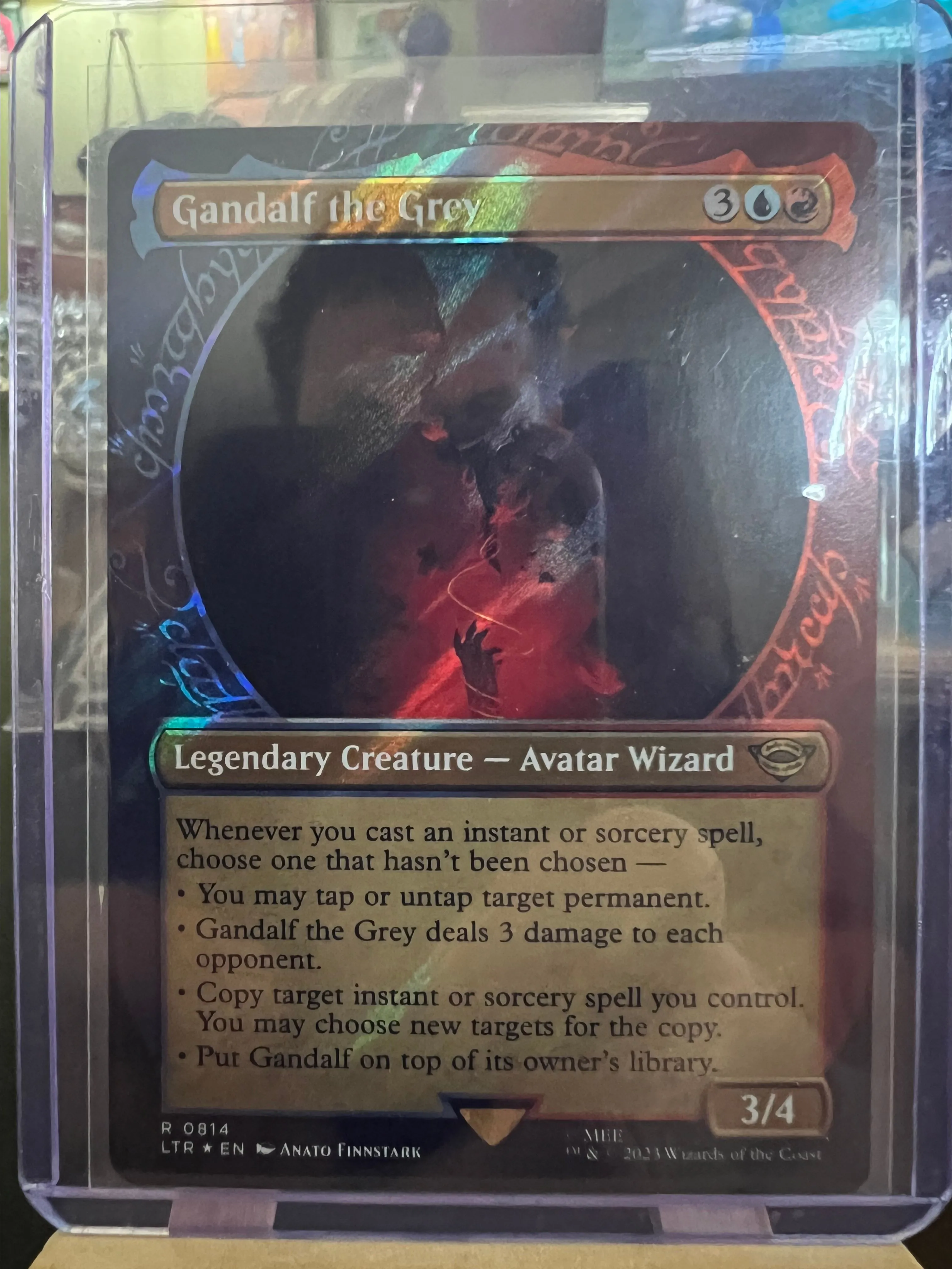 Product image for Gandalf the Grey (showcase)(surge foil)