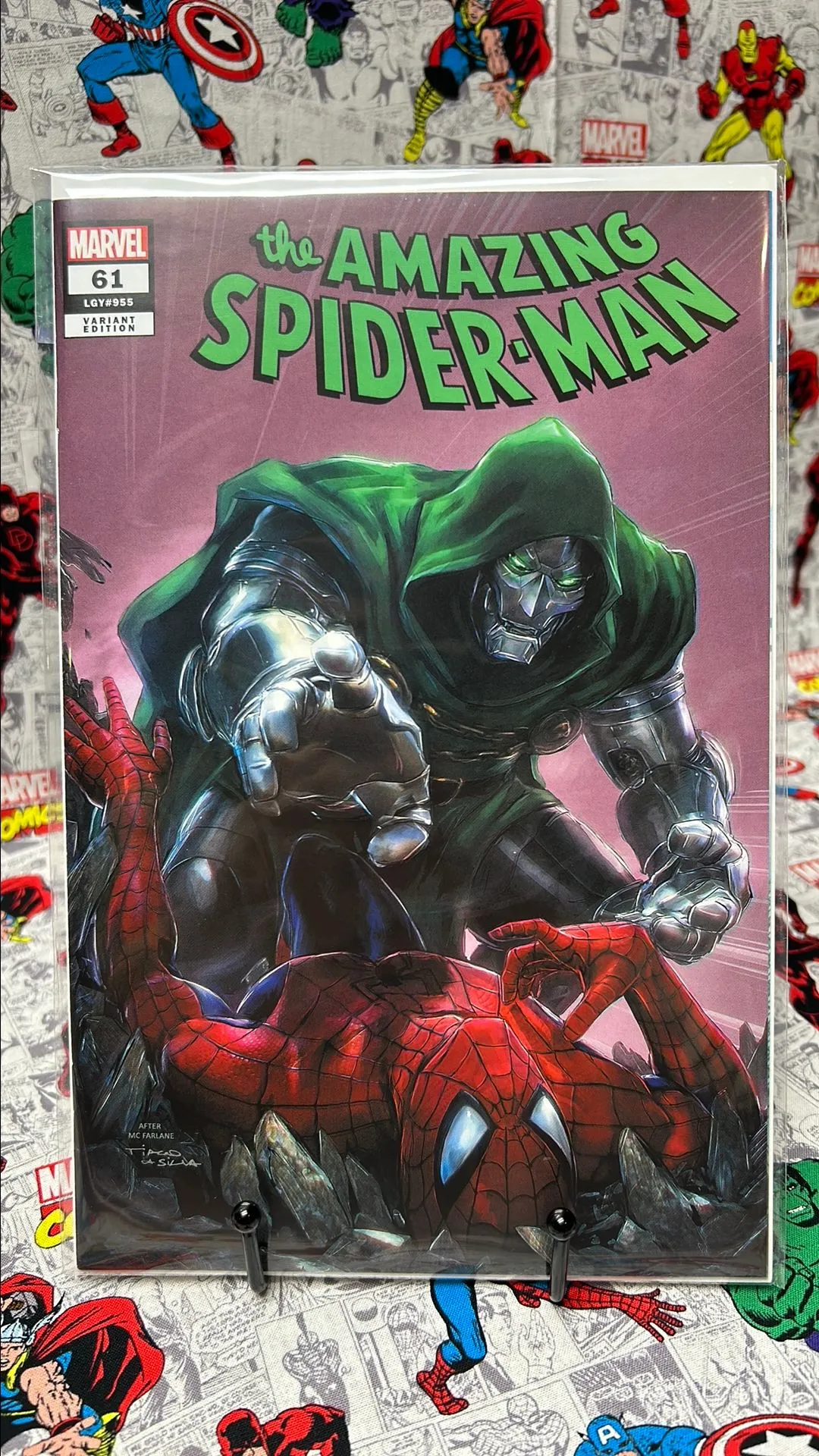 Product image for The Amazing Spider-Man 61 Tiago da Silva Trade
