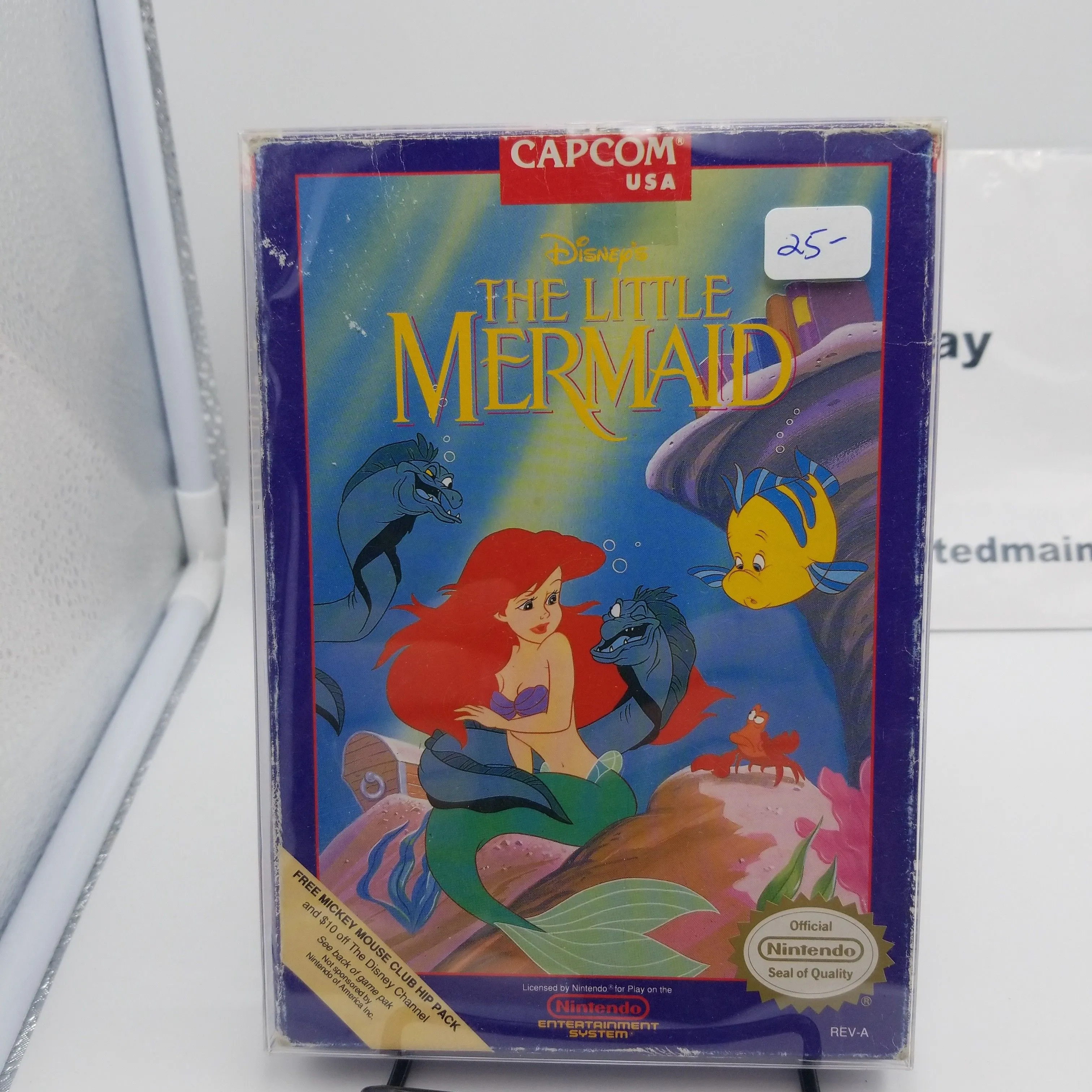 Product image for nes little mermaid no manual