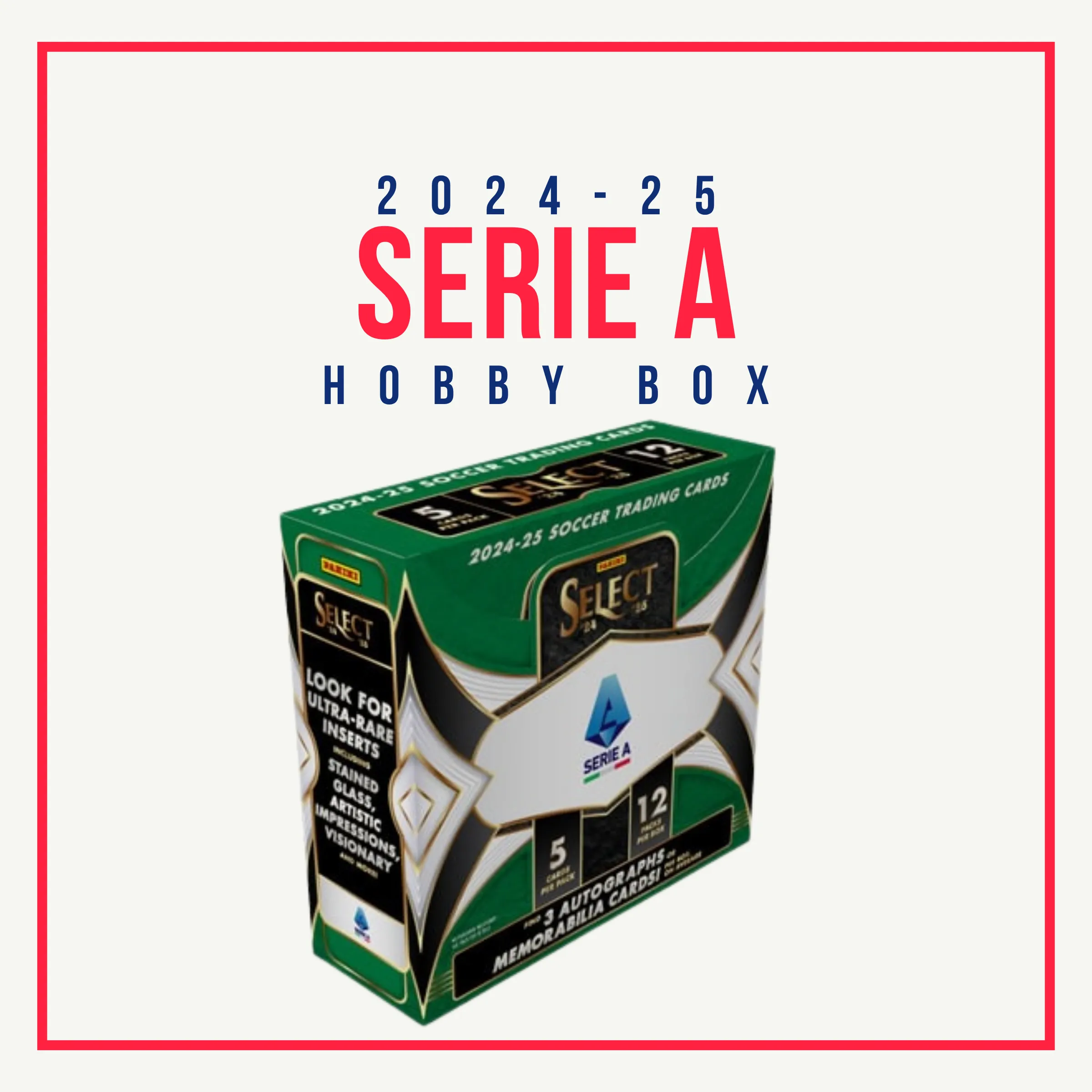 Product image for 2024-25 Panini Select Serie A Hobby Box