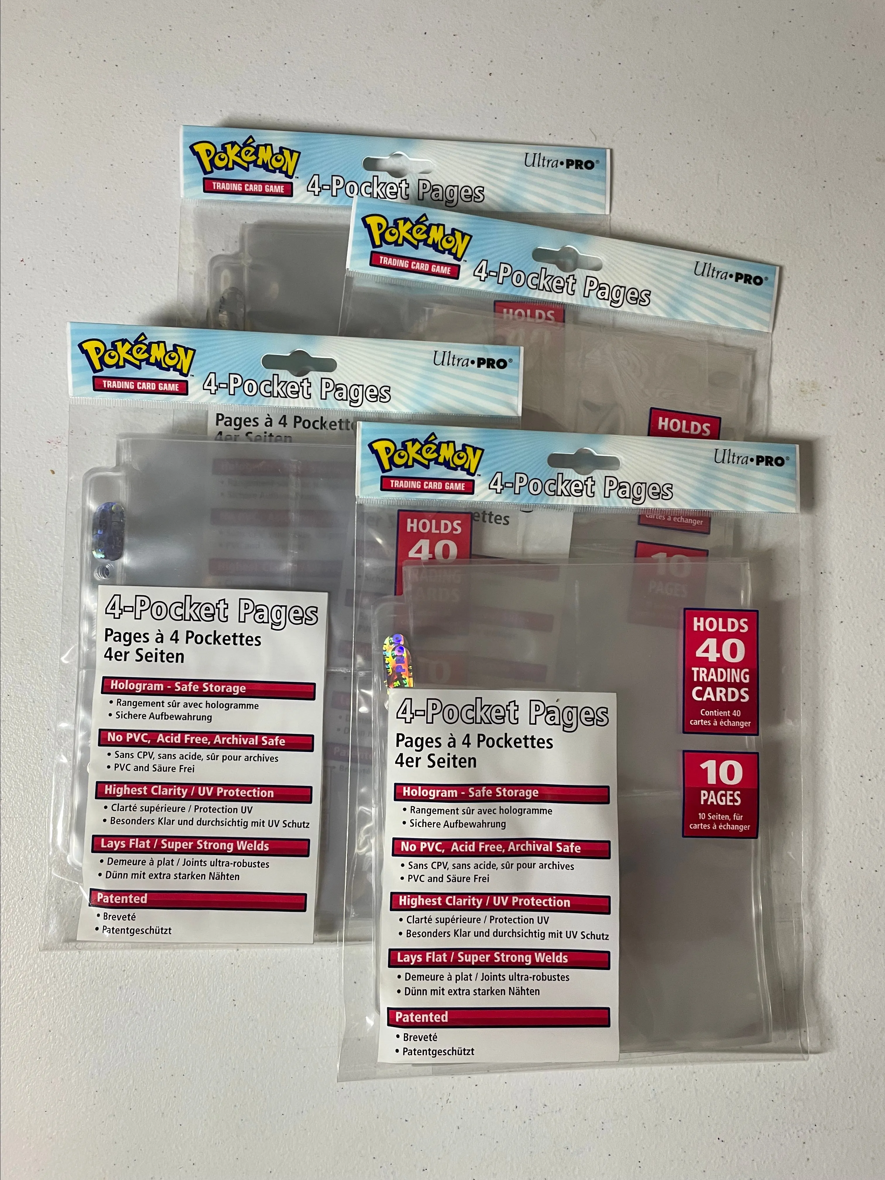 Product image for Pokémon Pages x4 Packs