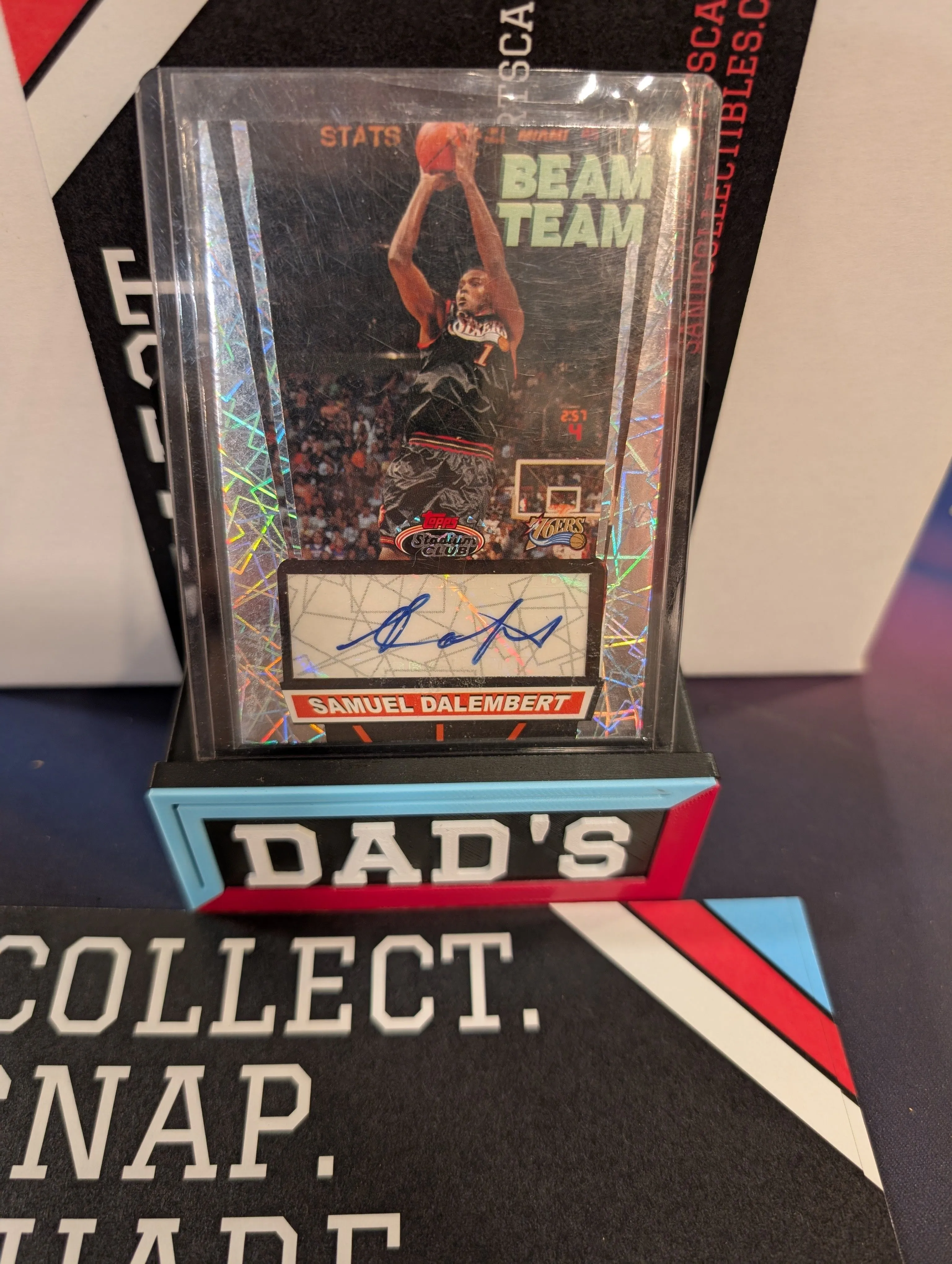 Product image for Topps Stadium Club (07') - Beam Team Samuel Dalembert #BTA-SD Autographs (AU)
