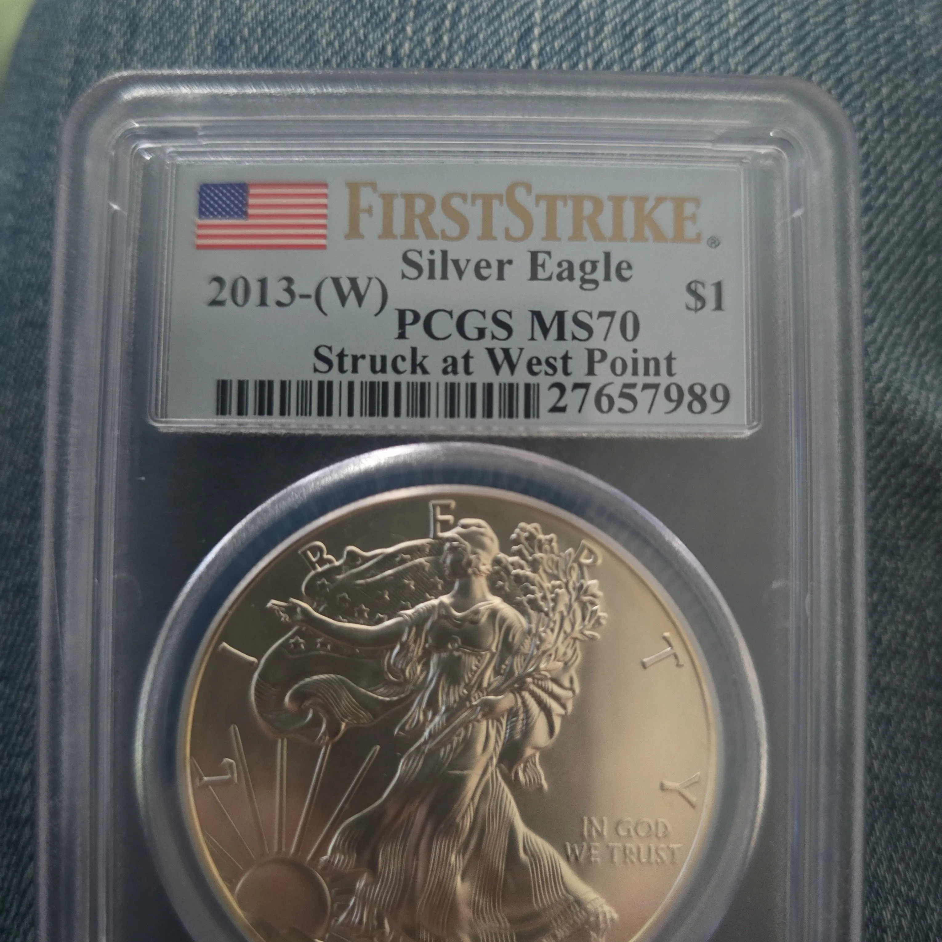 Product image for PCGS 2013 Silver Eagle 
