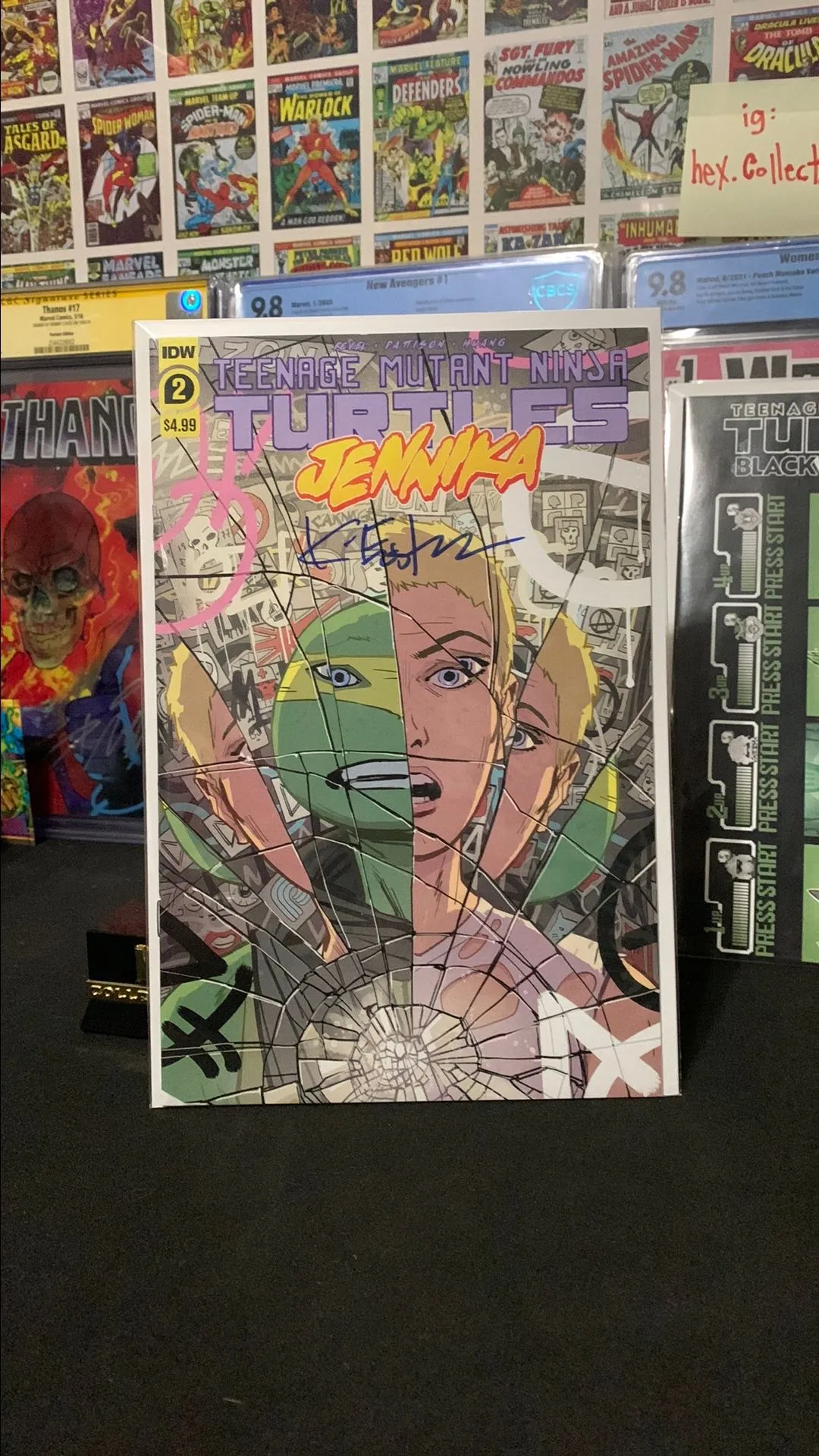 Product image for Teenage Mutant Ninja Turtles Jennika 2 Signed by Kevin Eastman