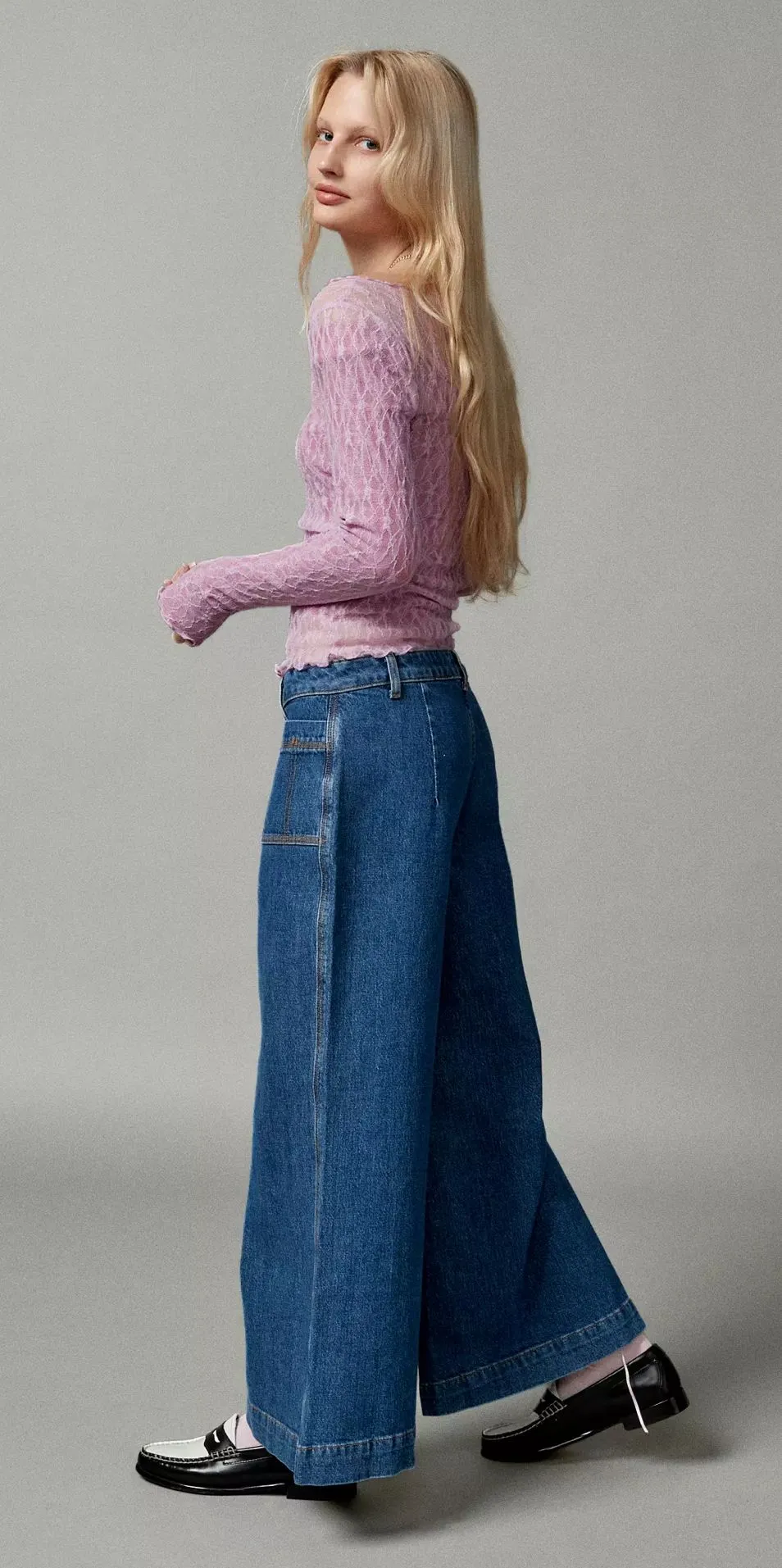 Product image for O. (SIZE 32) NWT URBAN OUTFITTERS BDG WIDE LEG JEAN