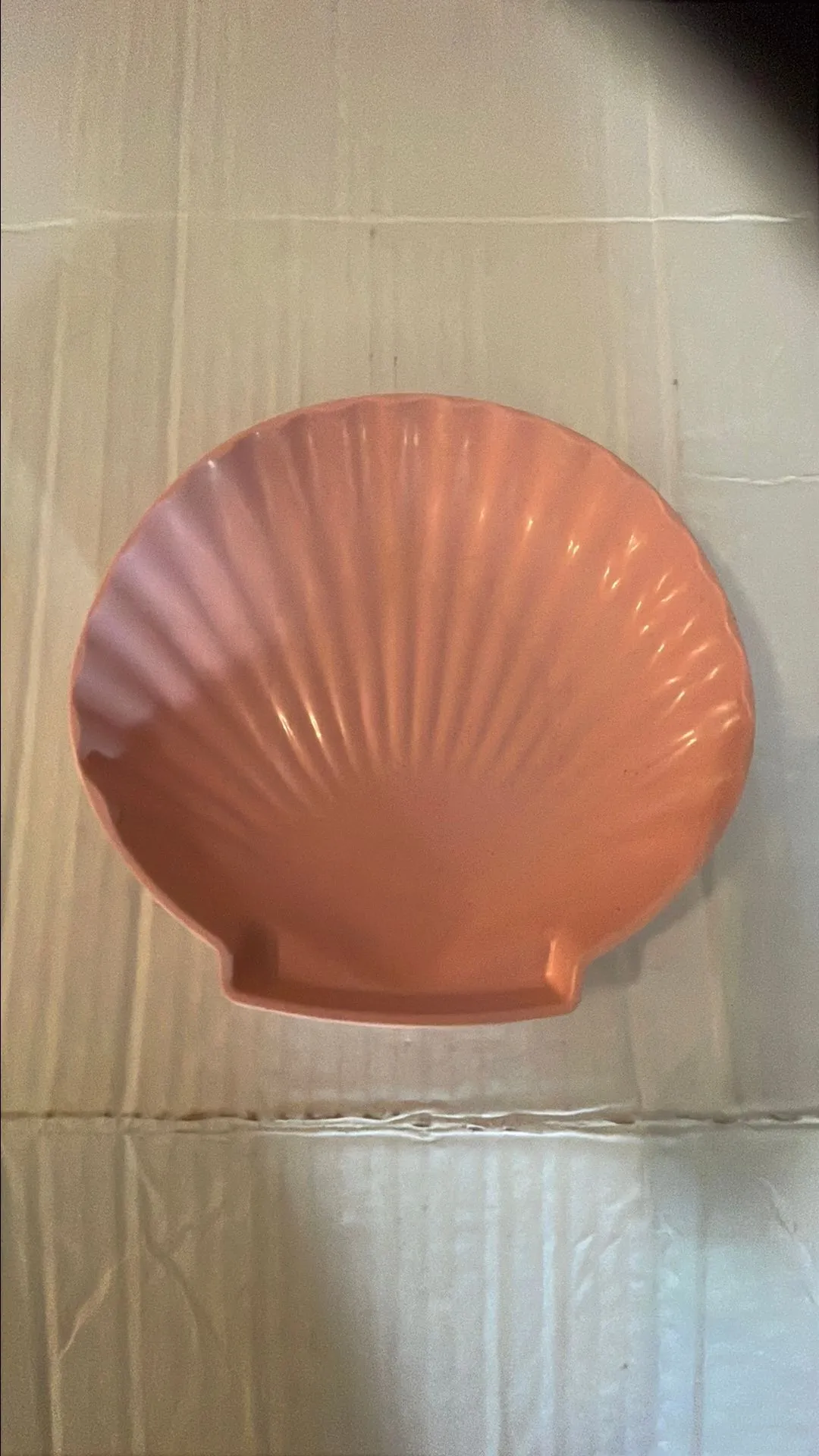 Product image for Pink seashell home decor, poster, jewelry holder