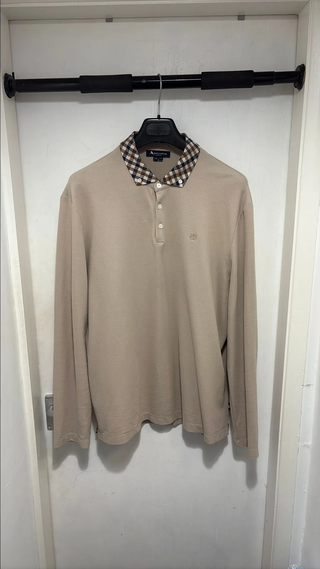 Product image for Aquascutum long sleeve polo