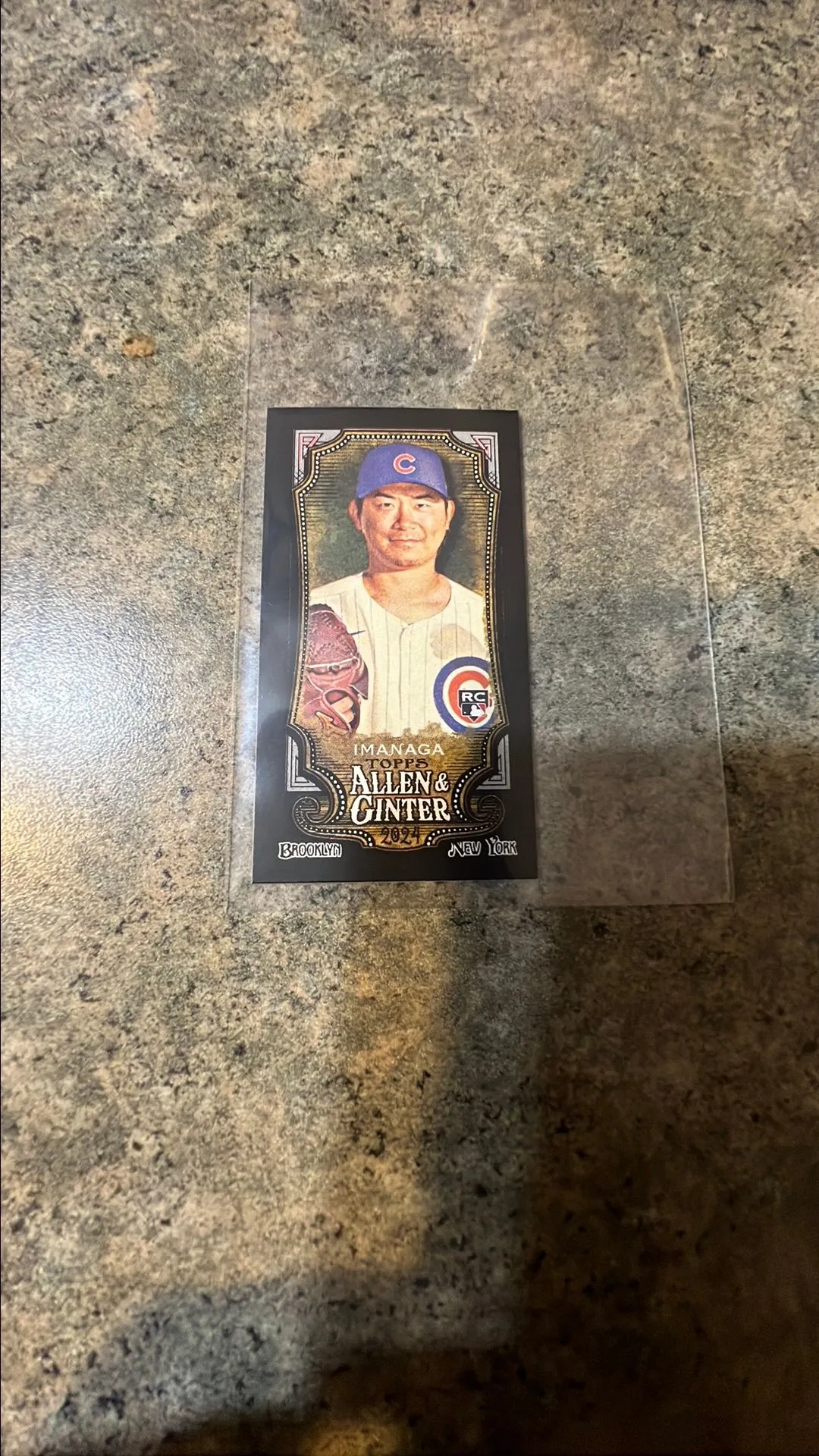 Product image for Topps Allen and Ginter 2024 Shota Imanaga black border mini