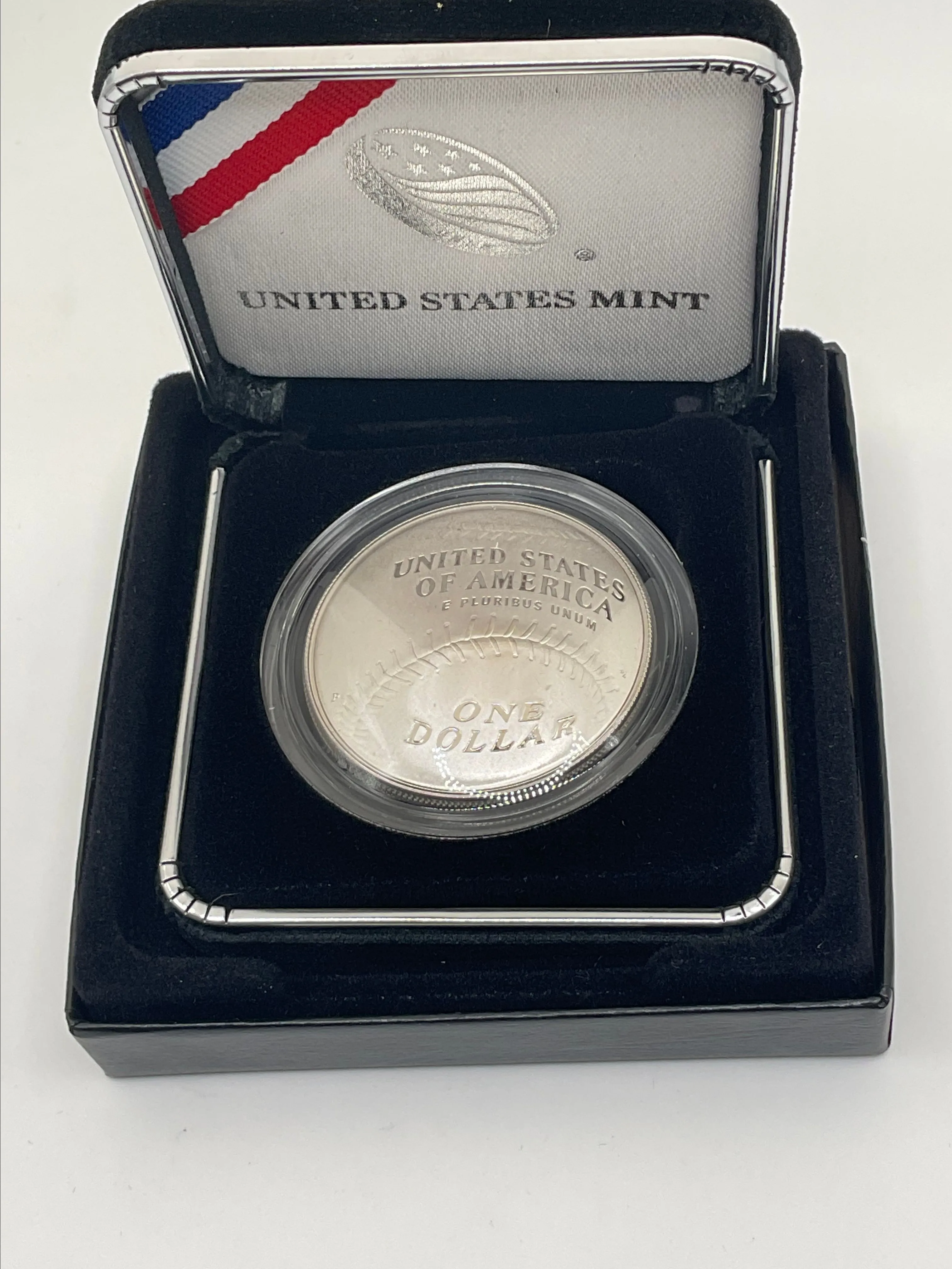 Product image for 2014-P Baseball Hall of Fame Commemorative Silver Dollar Coin Program