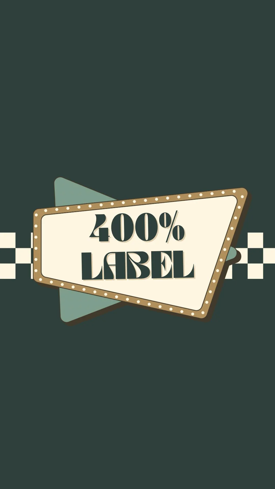 Product image for 400% Winner's Sticker