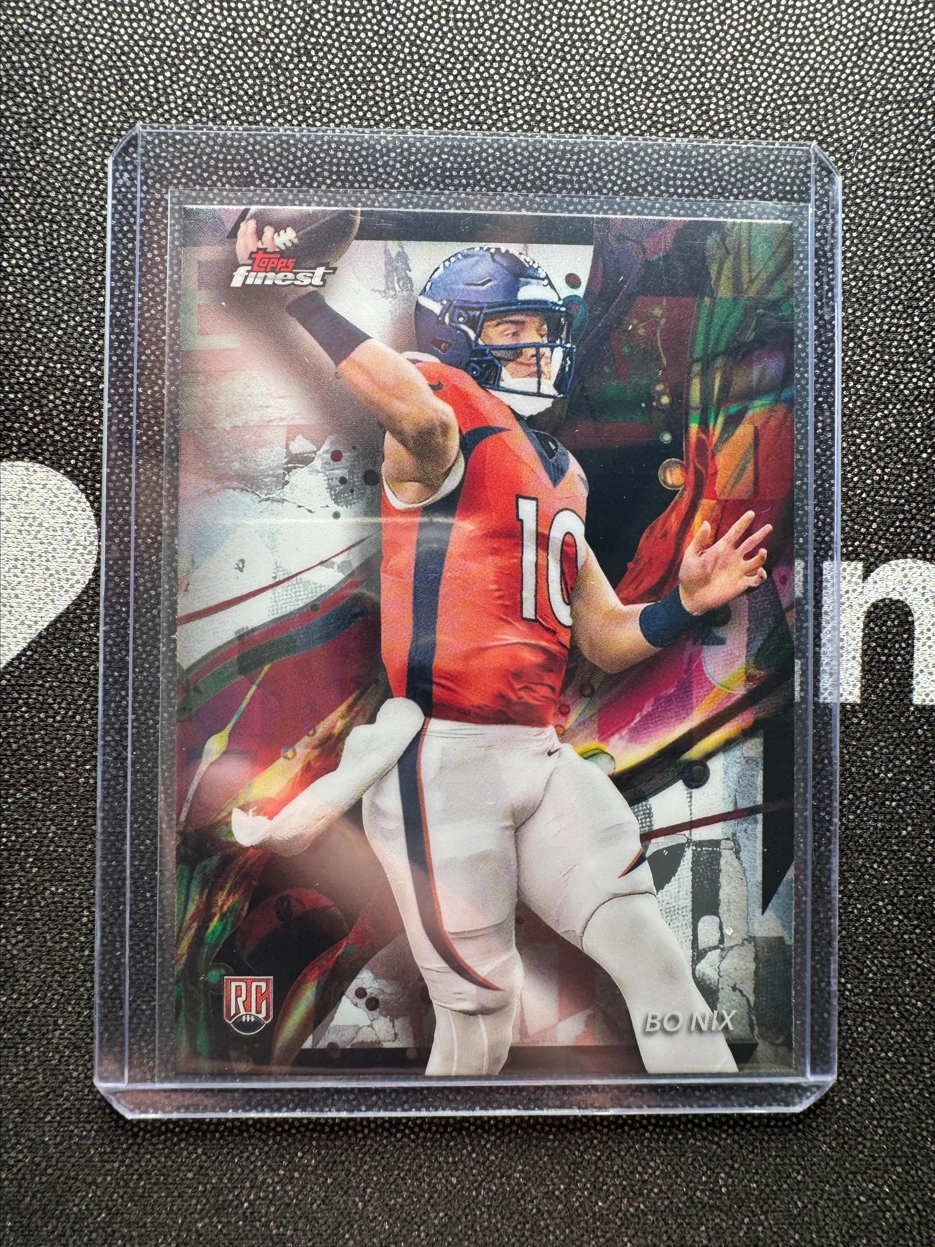 Product image for 2024 Topps Finest Bo Nix Rookie