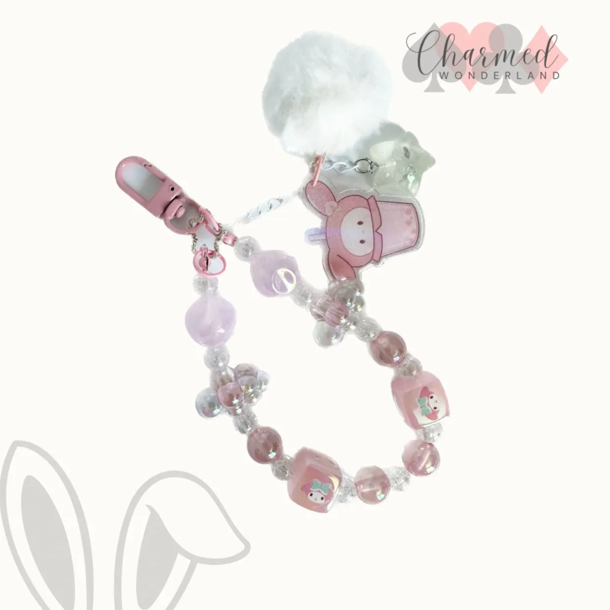 Product image for Beaded My Melody Accessory Chain