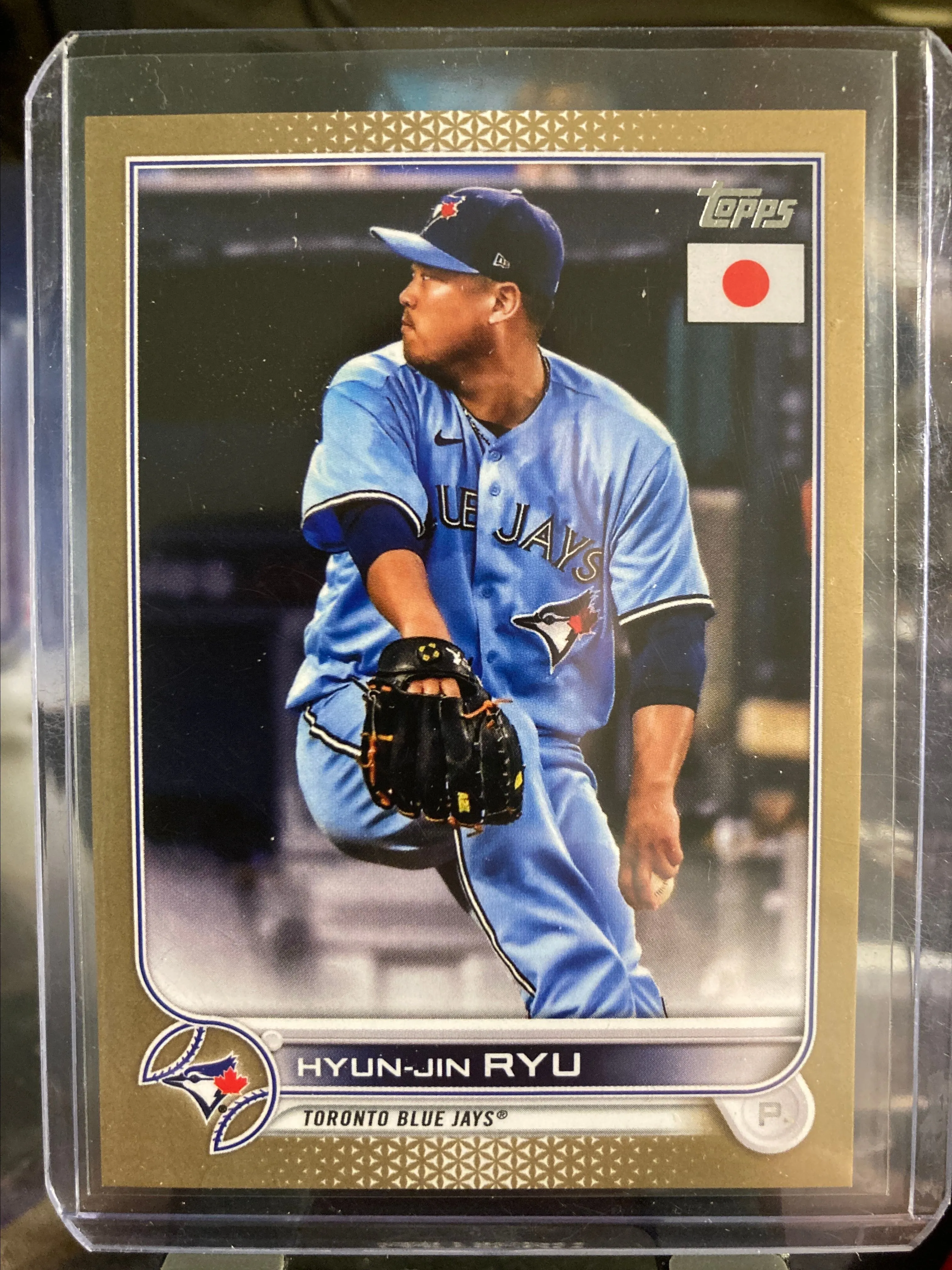 Product image for 2022 Topps Japan Gold Hyun-Jin Ryu /25