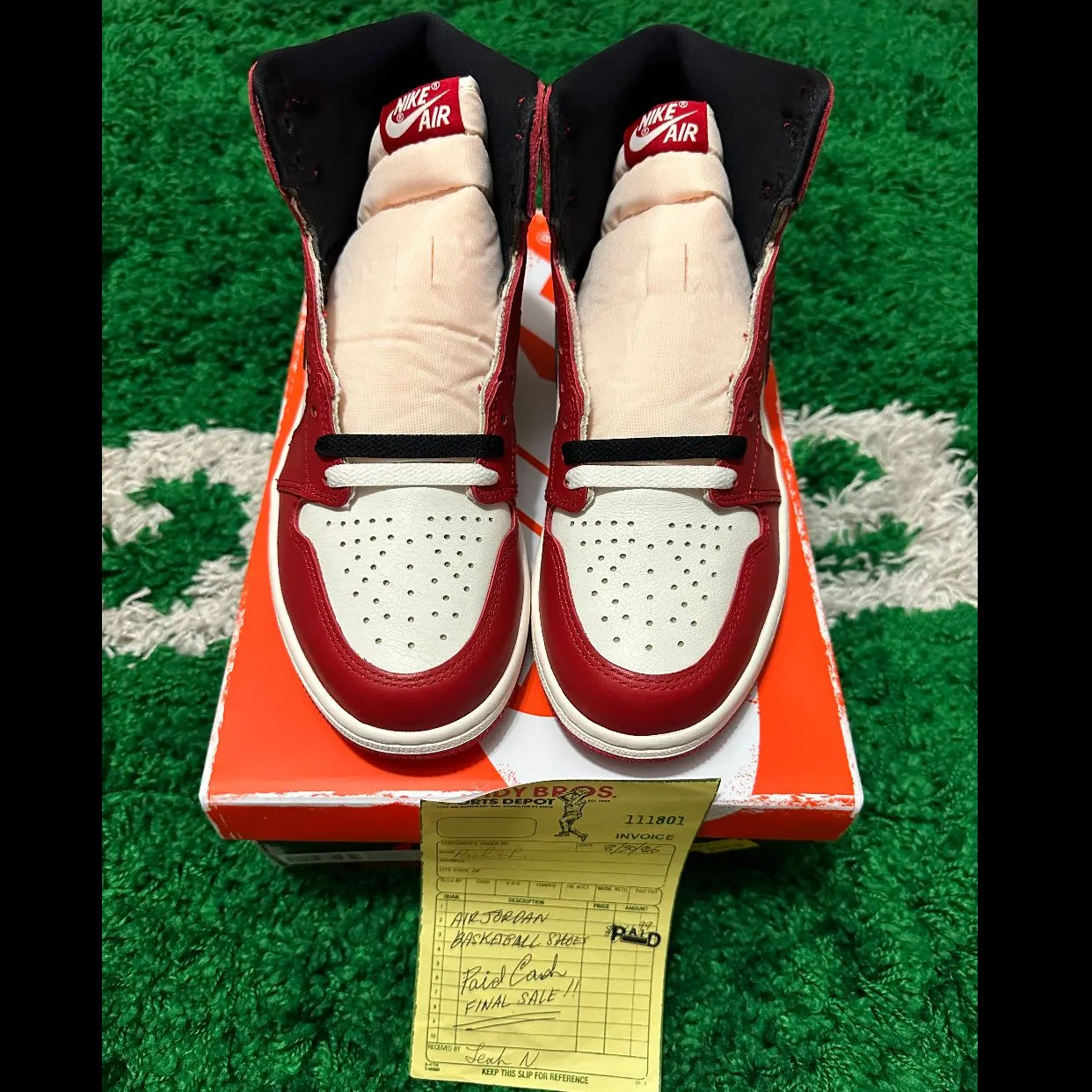 Product image for Jordan 1 High Retro OG Lost & Found Size 8.5