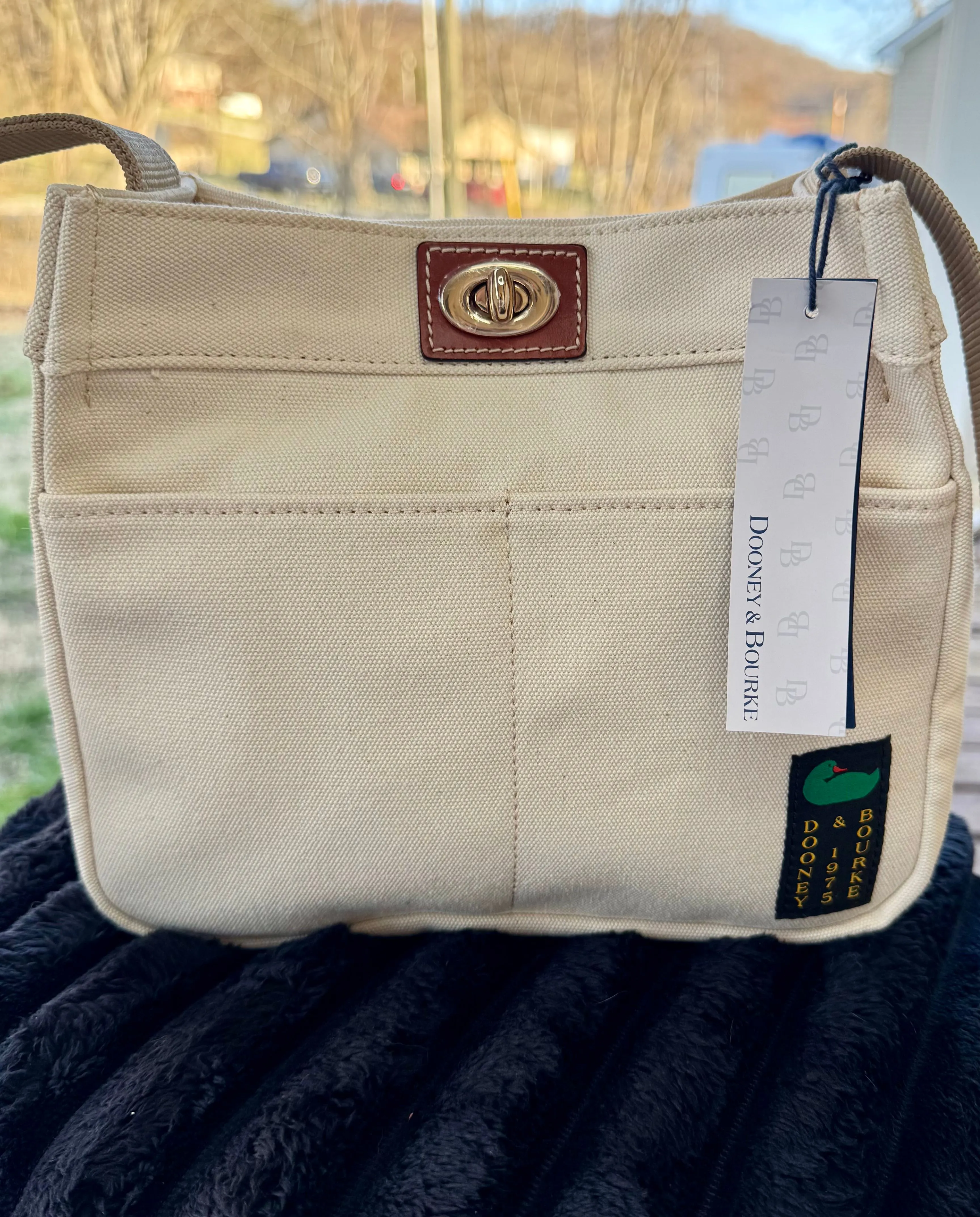 Product image for #217 NWT Dooney & Bourke canvas crossbody