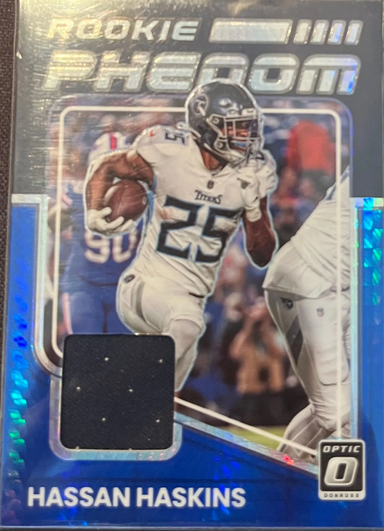 Product image for Hassan Haskins blue rookie patch