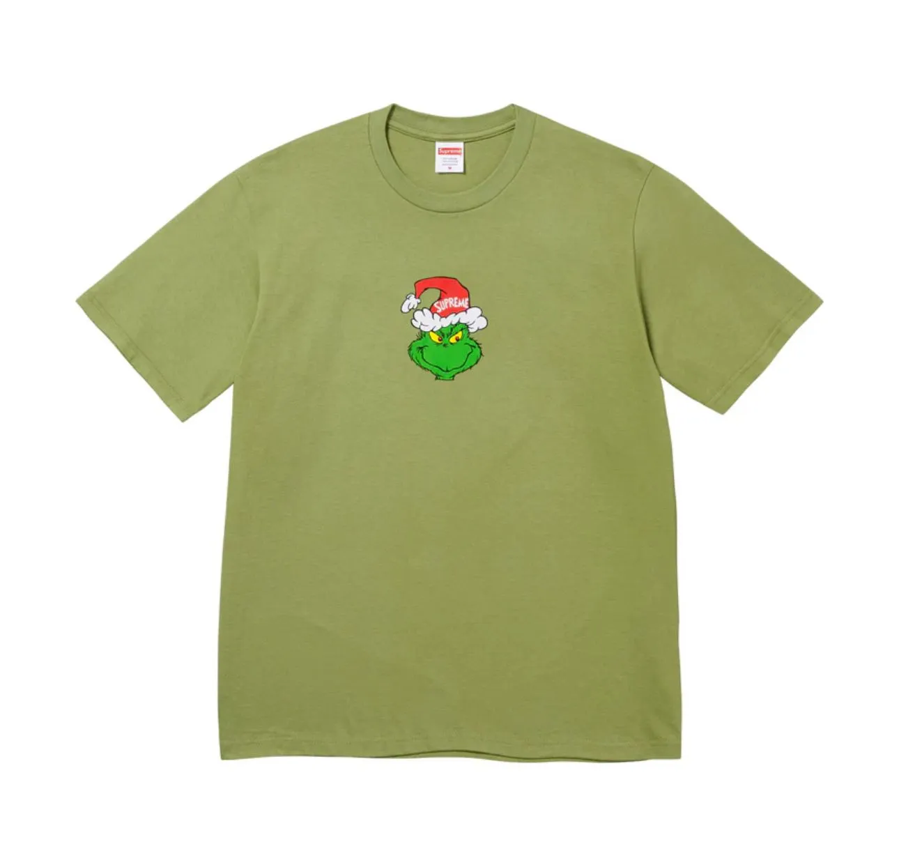 Product image for Supreme The Grinch Size XL Moss Green DS T-Shirt