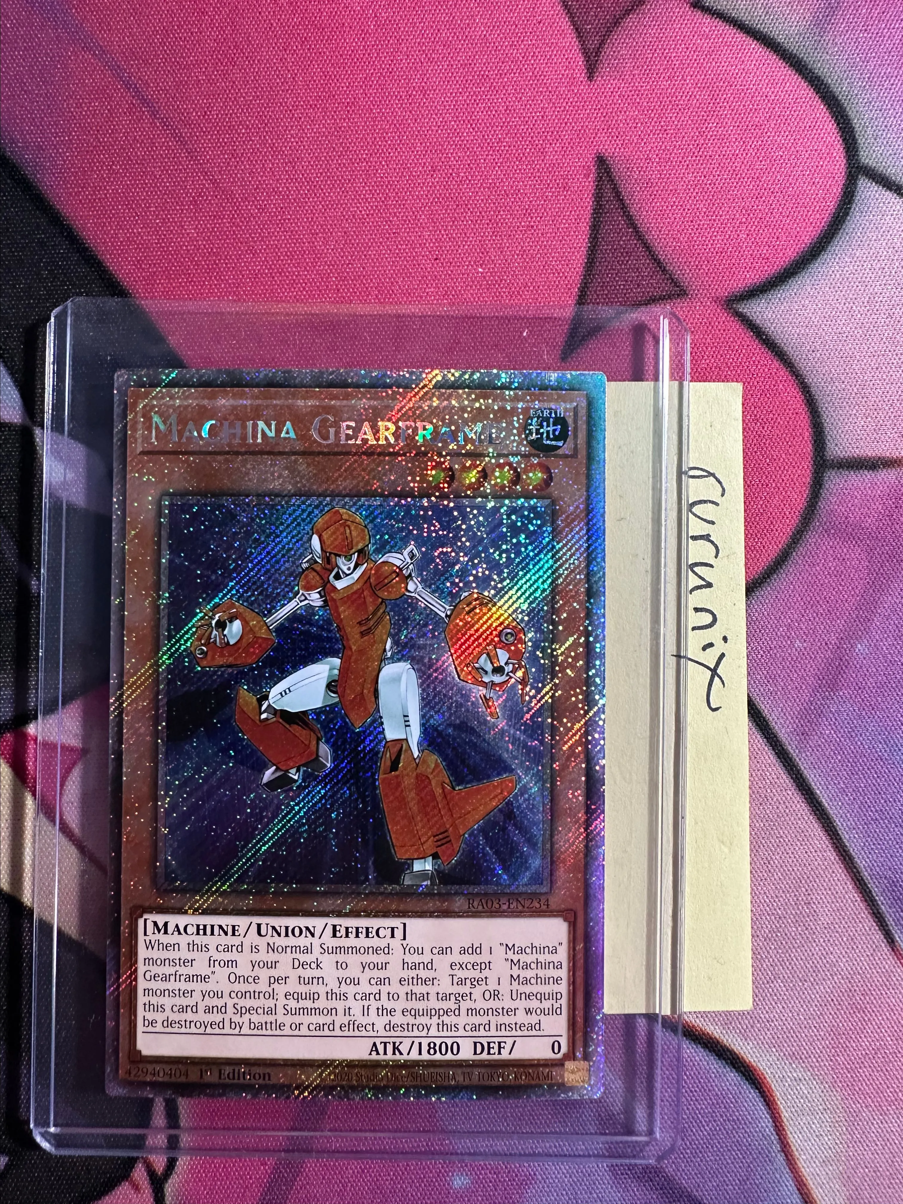 yugioh link card Machina Cannon - PRC1 - Super Rare main image 1