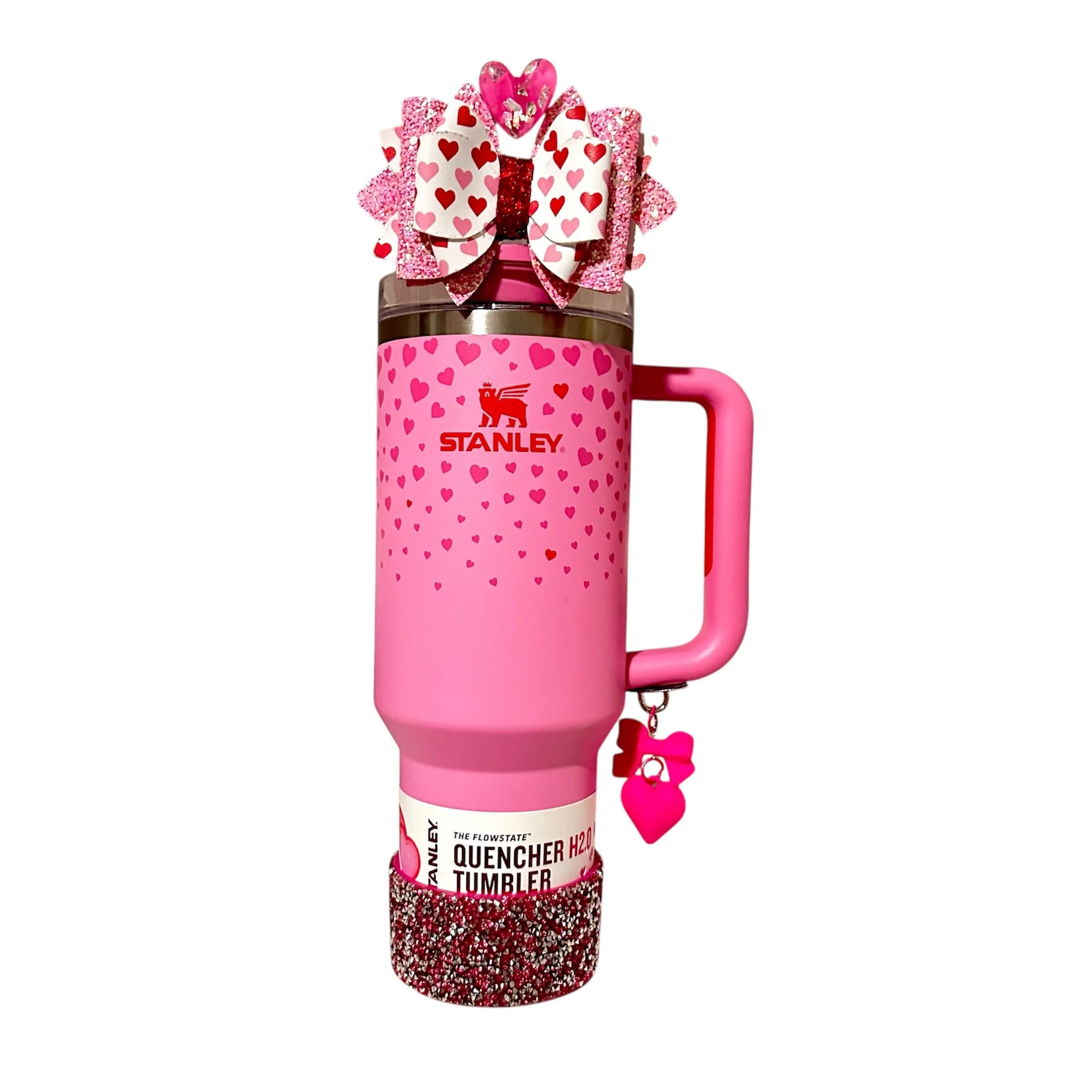 Product image for NEW Custom Valentine's Stanley 40 oz Quencher Tumbler *LTD EDITION*