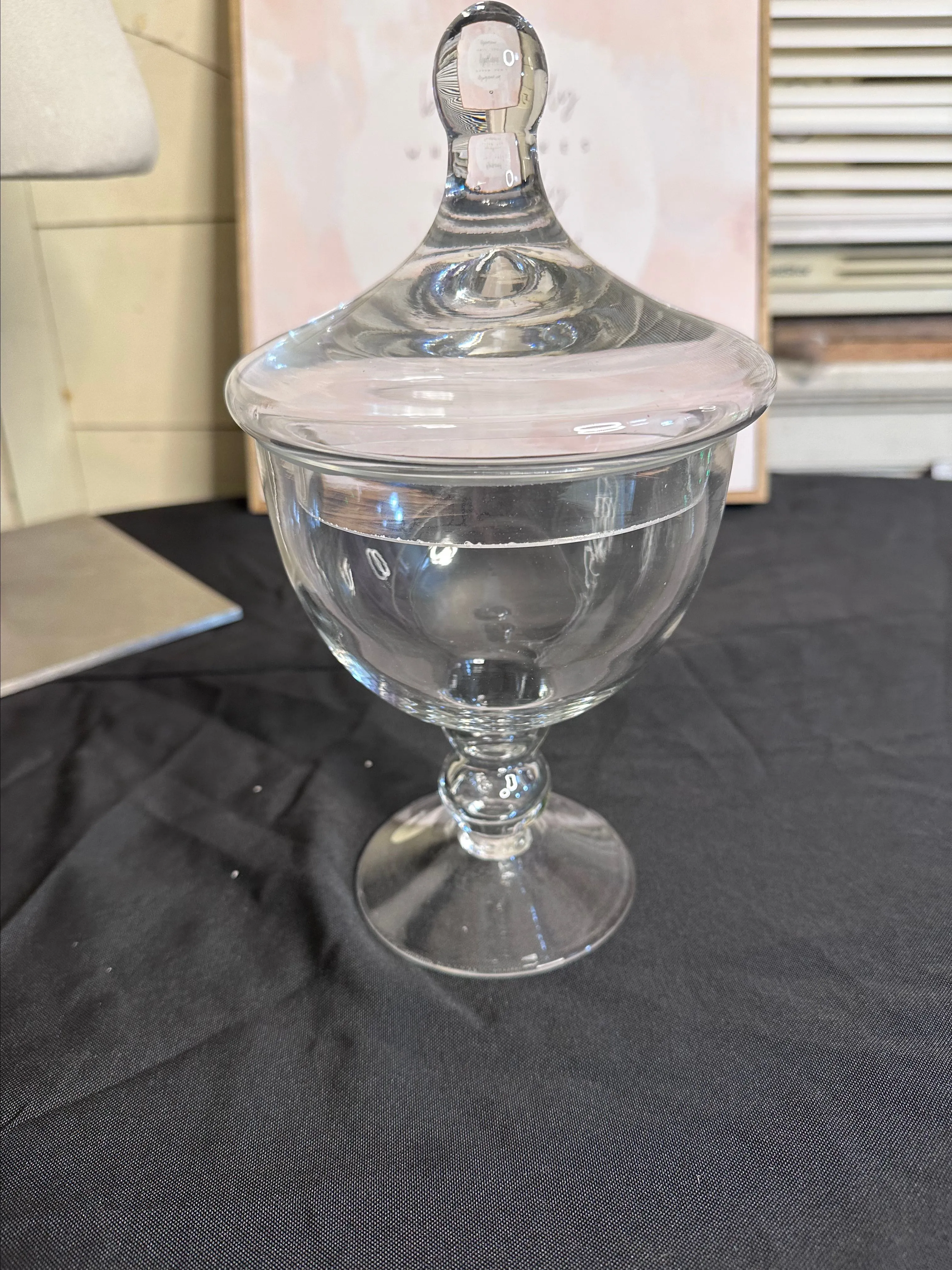 Product image for Glass candy buffet apothecary jar