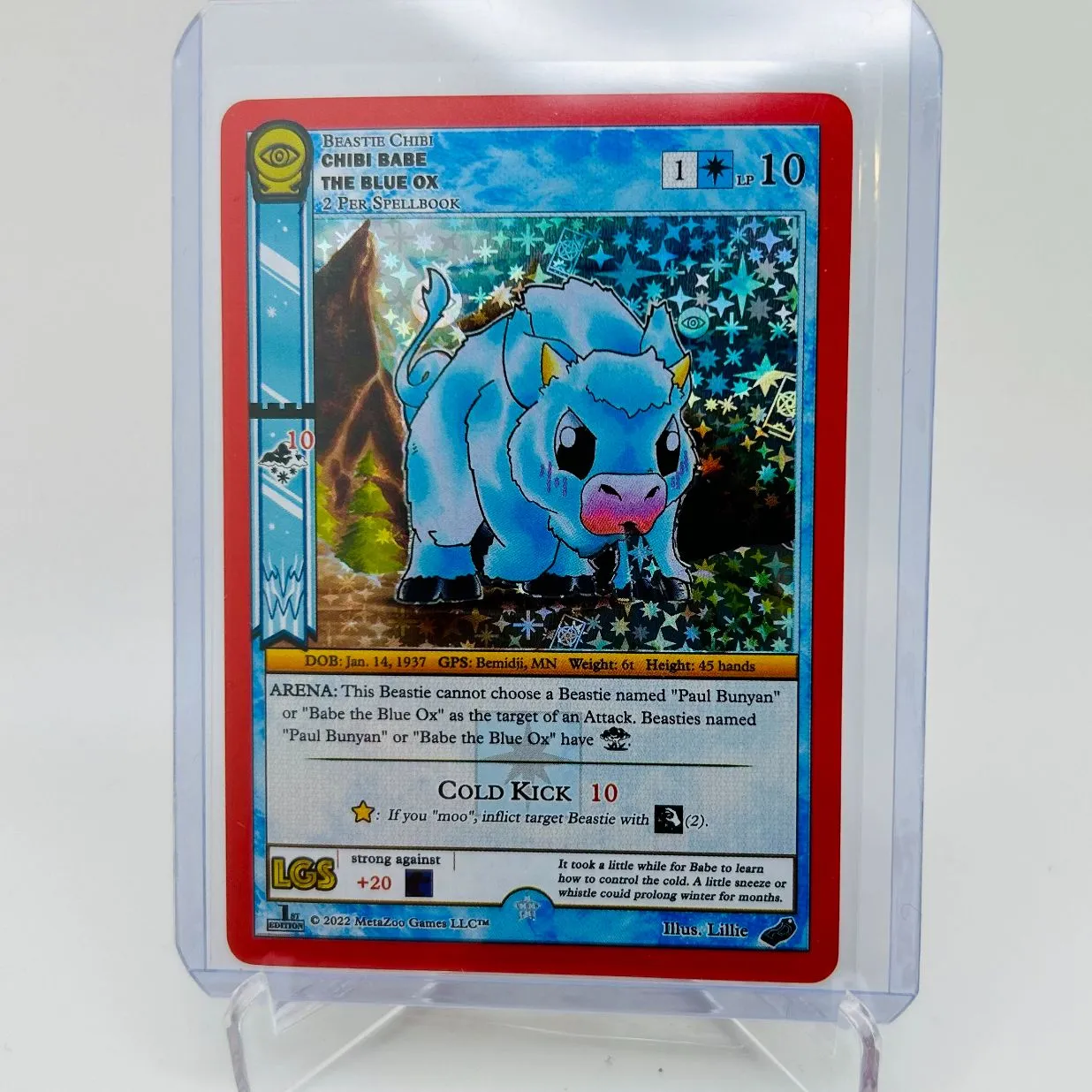 Product image for LGS Chibi Babe the Blue Ox Promo 2022 *Read Description* Single