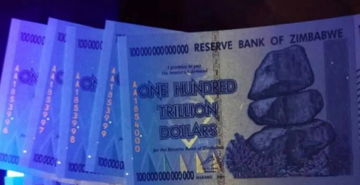 Product image for Zimbabwe 100 Trillion P-91 2008 AA