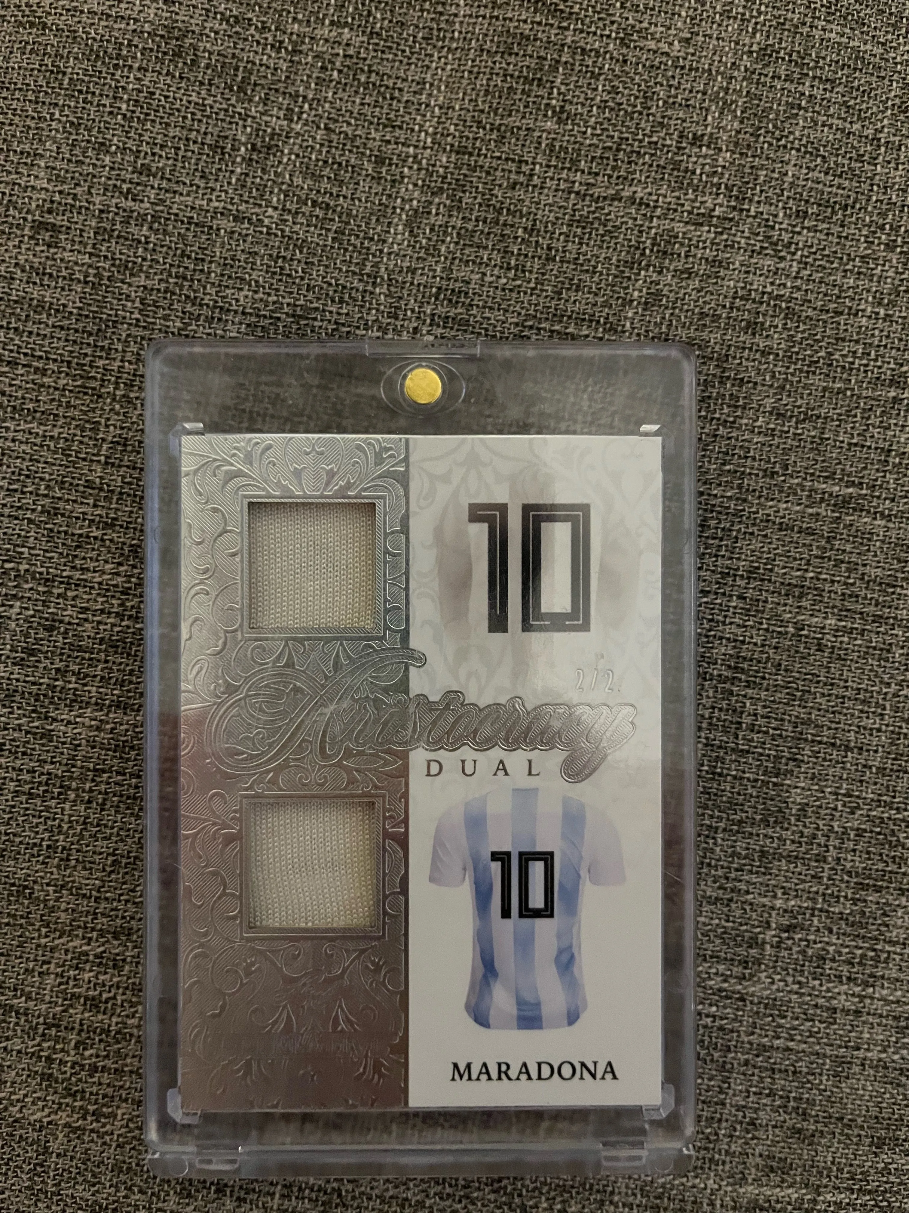 Product image for Diego Maradona Superlative Aristocracy Dual 2/2 RAW Mint