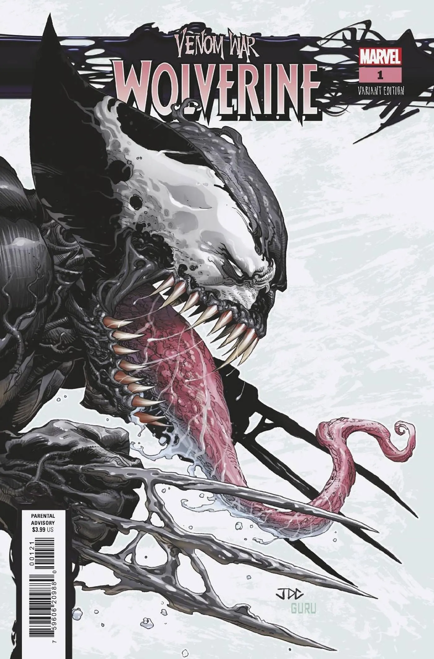 Product image for VENOM WAR WOLVERINE #1 CASSARA