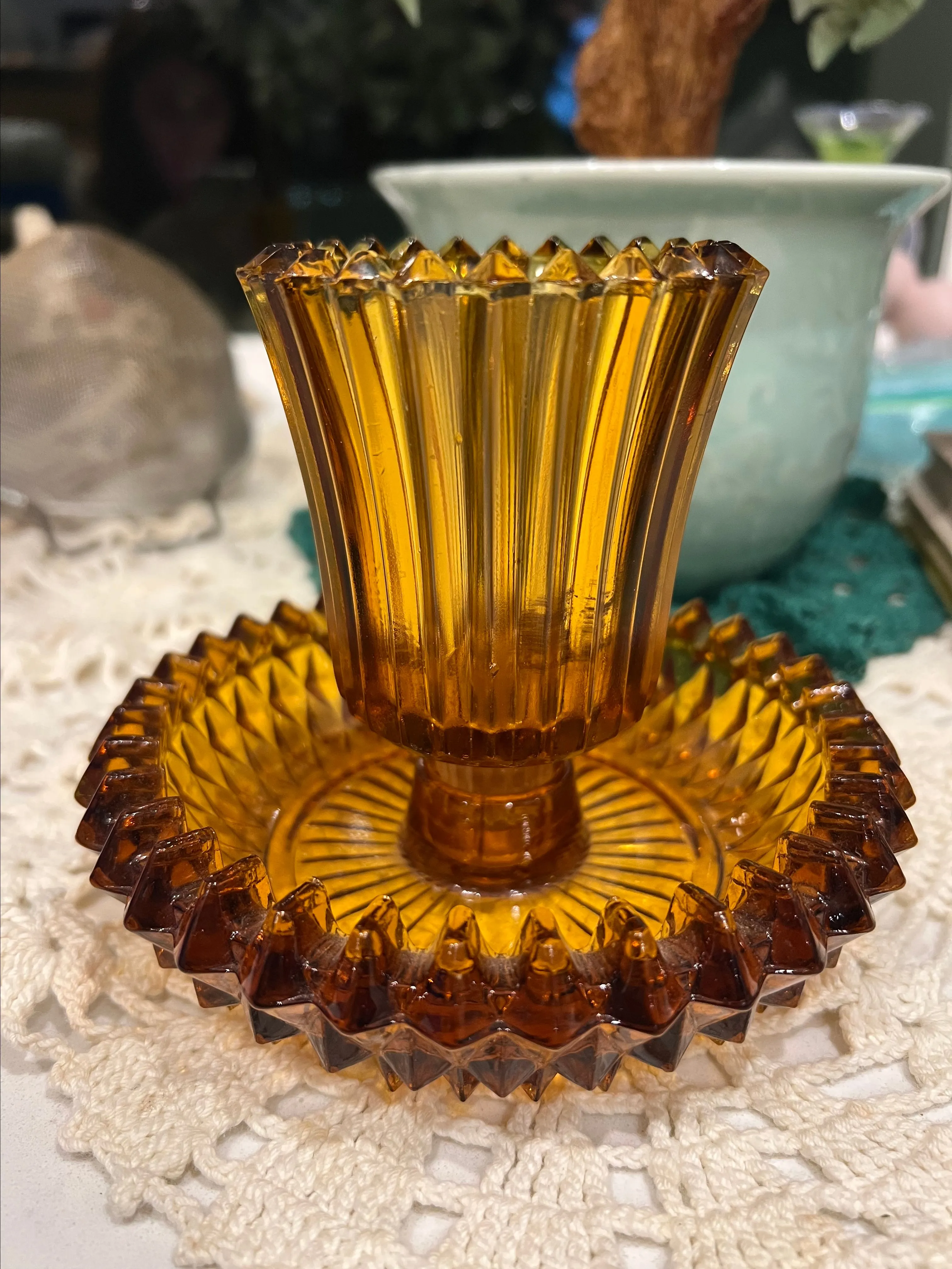Product image for Indiana Glass vintage votive holder