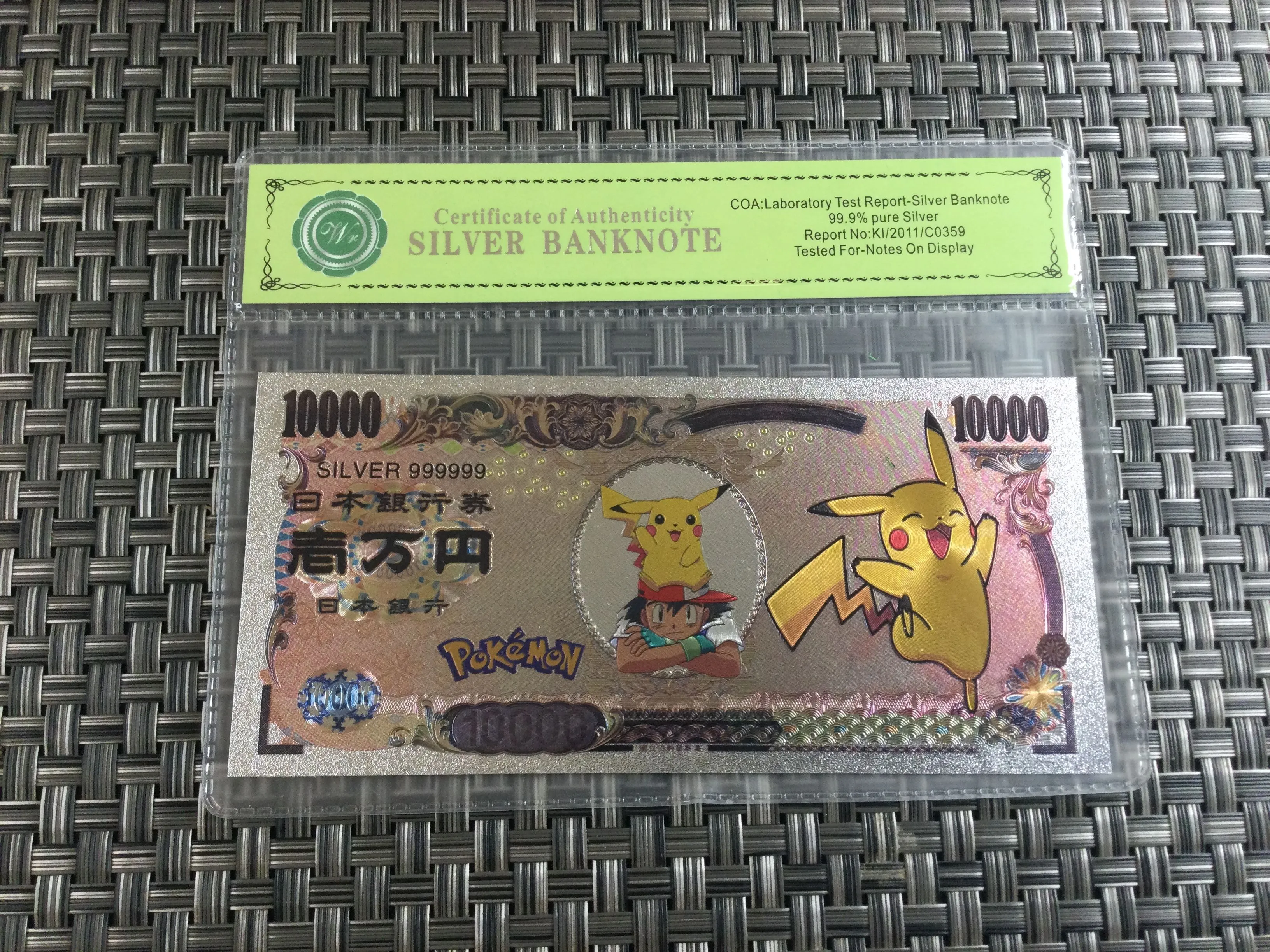 $10000 pokemon card Gastly Custom Pokémon Card | Hand painted Collectible Gift main image 0